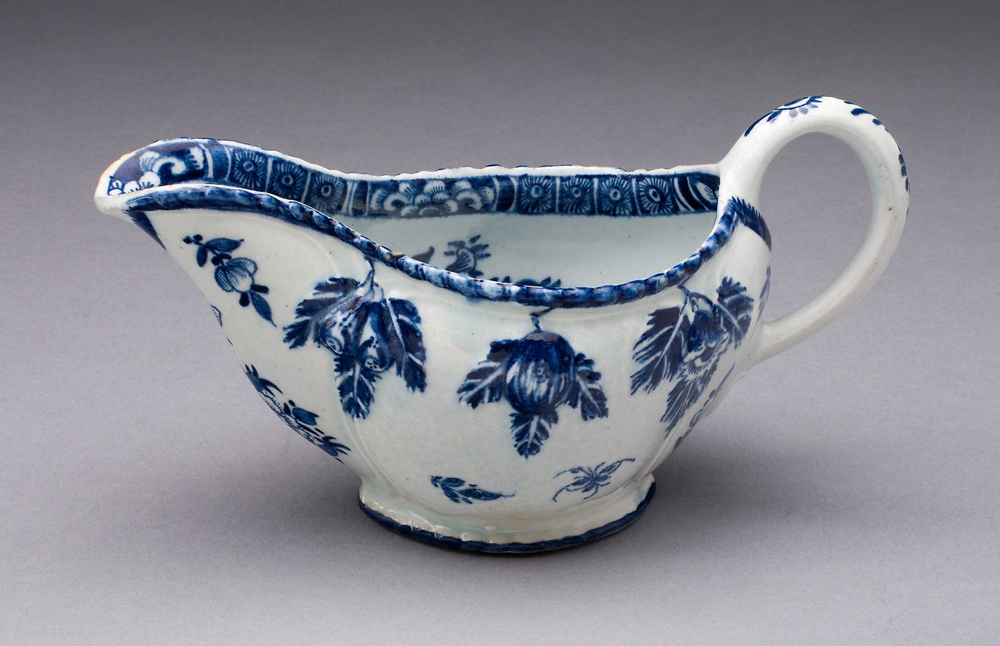 Sauceboat - Bow Porcelain Factory, Poster Print Wall Art