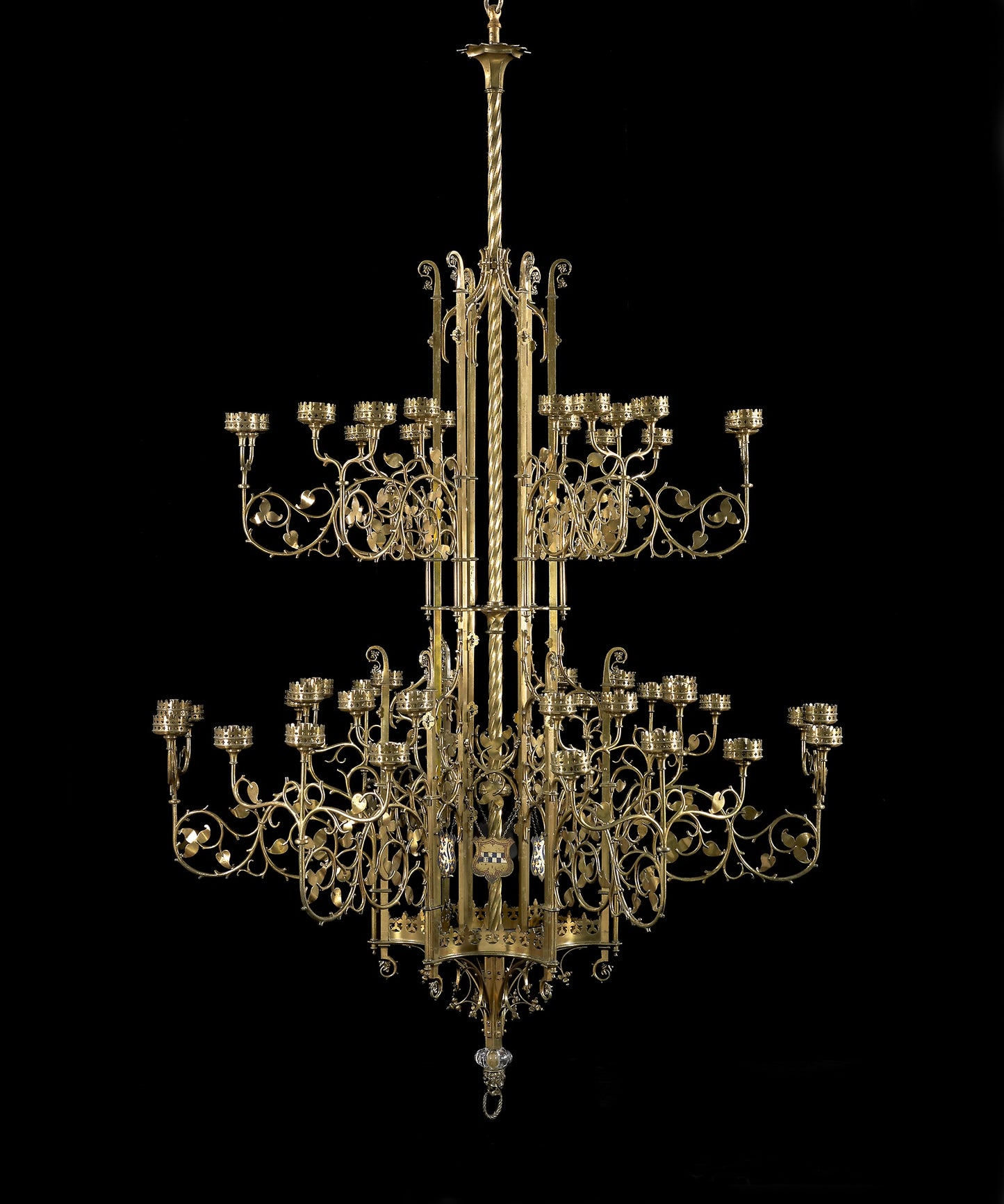 Chandelier - England, Poster Print Wall Art