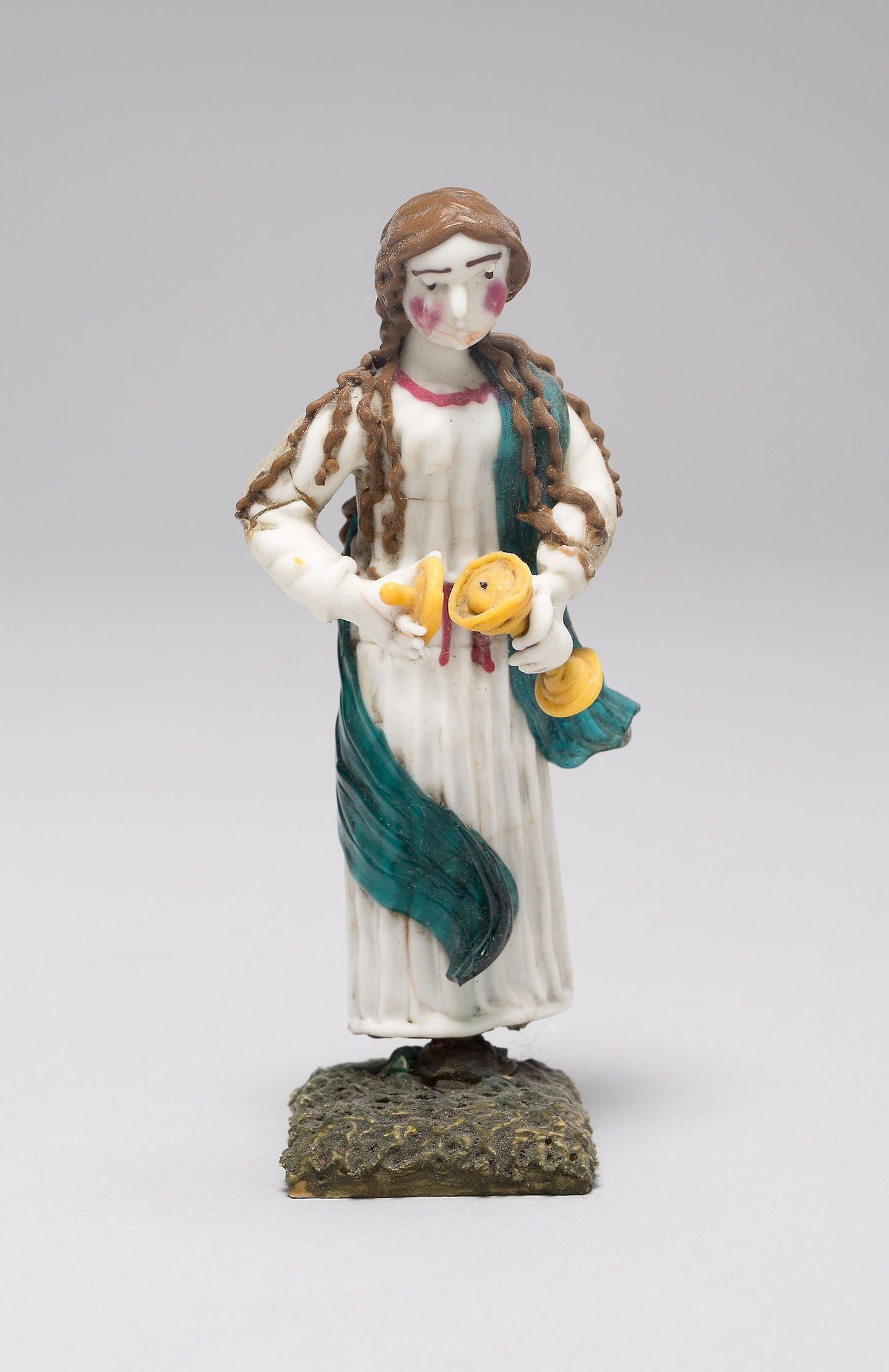 Woman Holding a Chalice - Nevers, France, Poster Print Wall Art