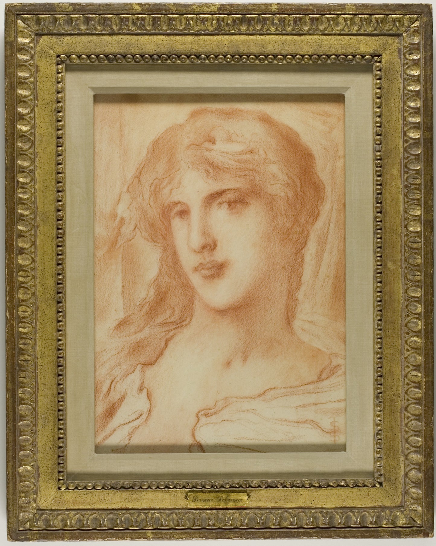 Head - Simeon Solomon, Poster Print Wall Art