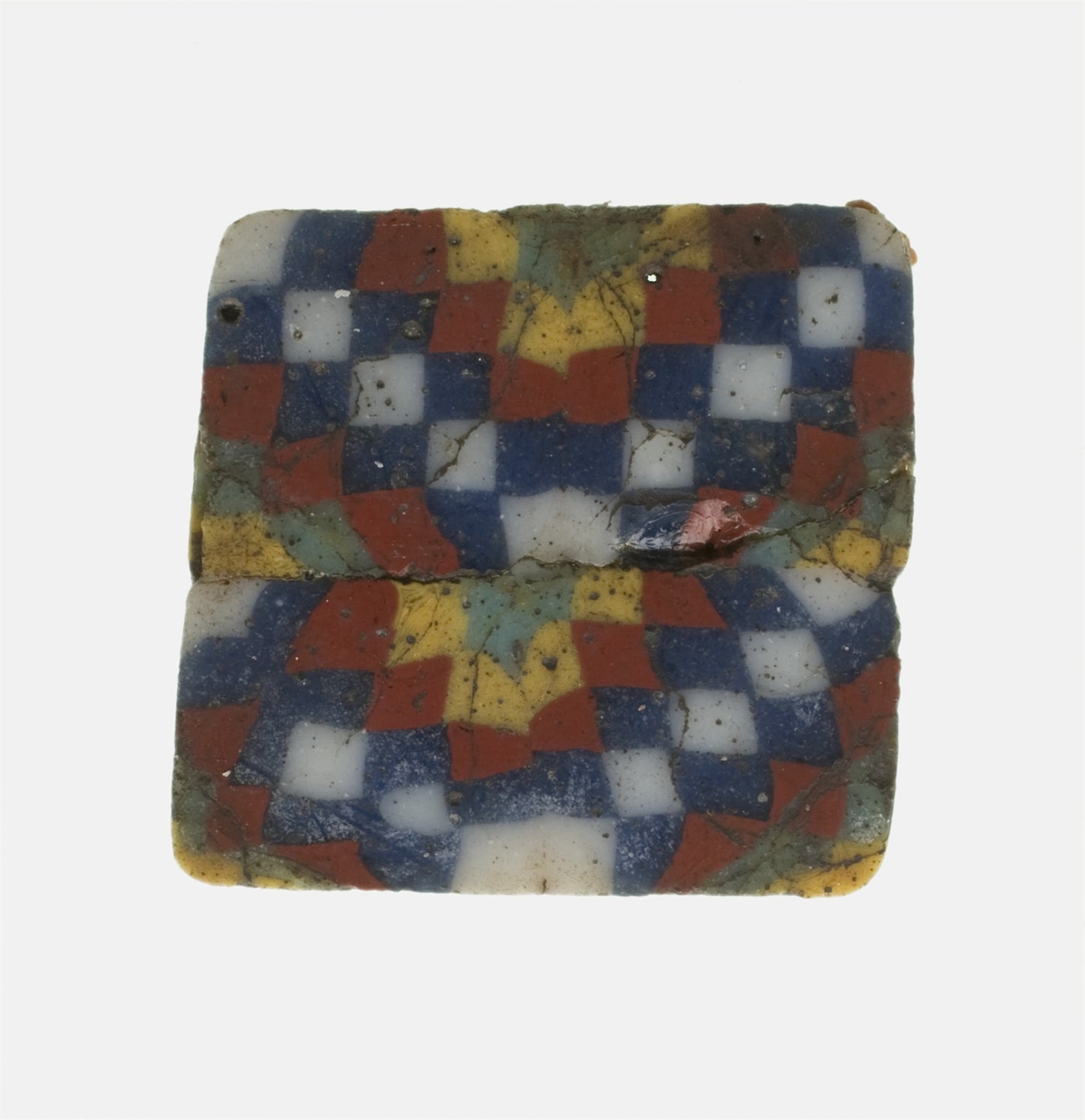 Group of Checkerboard Patterned Inlays - Egyptian, Poster Print Wall Art