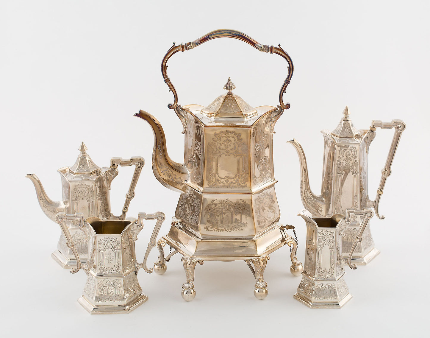 Tea and Coffee Service - George Angell, Poster Print Wall Art