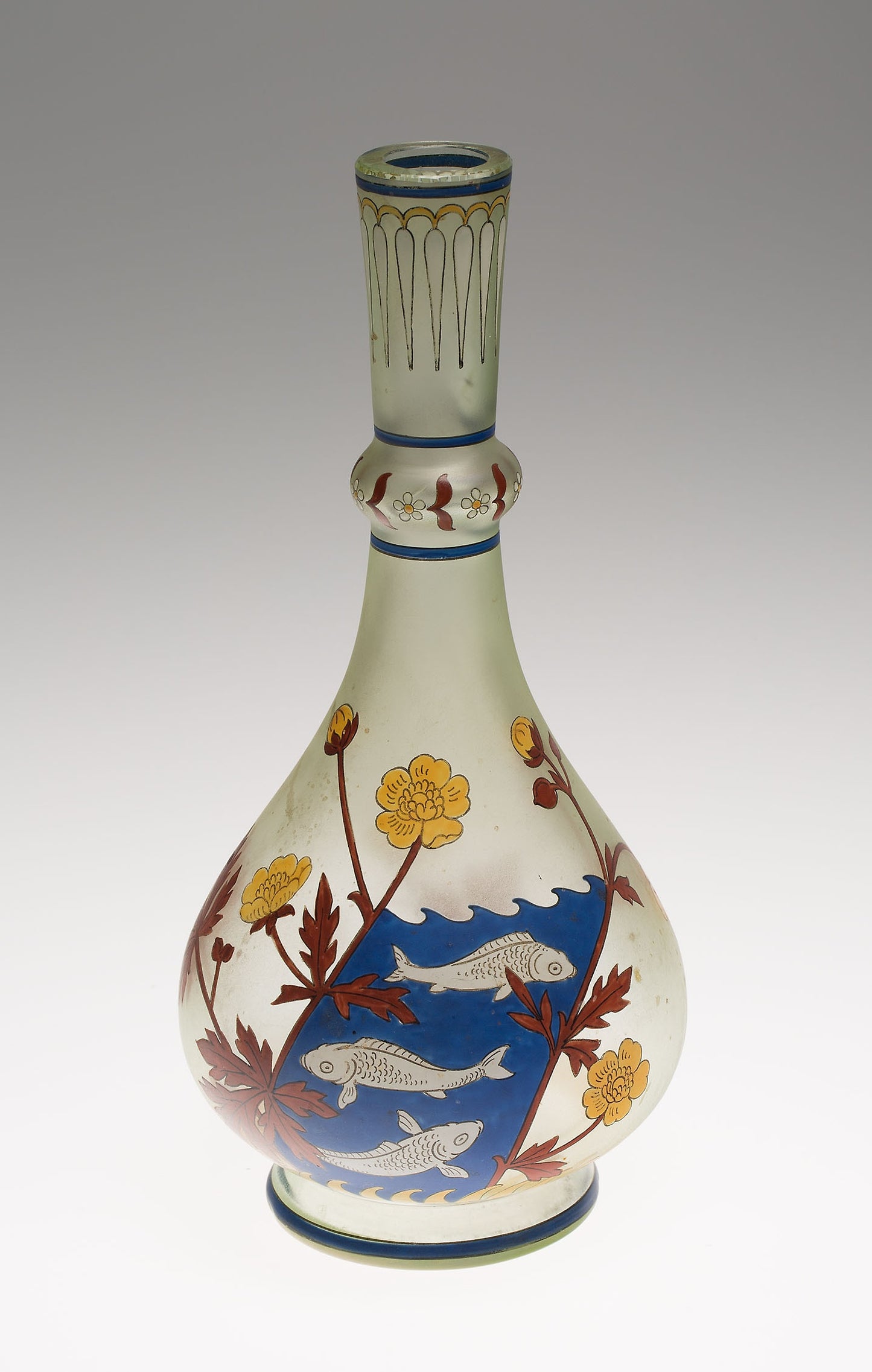 Vase - Fritz Heckert Glass Refinery and Glassworks, Poster Print Wall Art