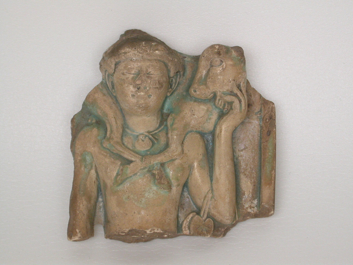 Relief Depicting a Calf-Bearer - Egyptian, Poster Print Wall Art
