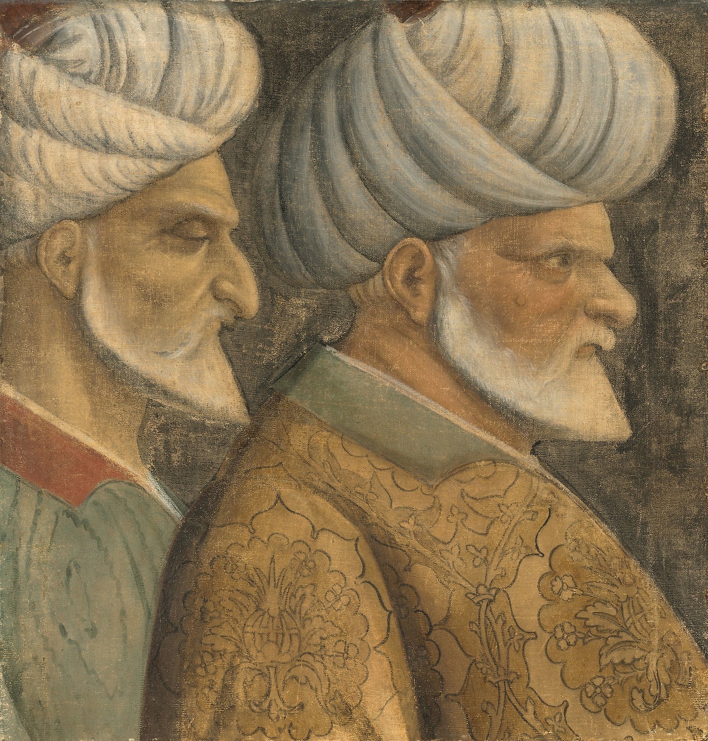 Sinan the Jew and Haireddin Barbarossa - Northern Italian, Poster Print Wall Art