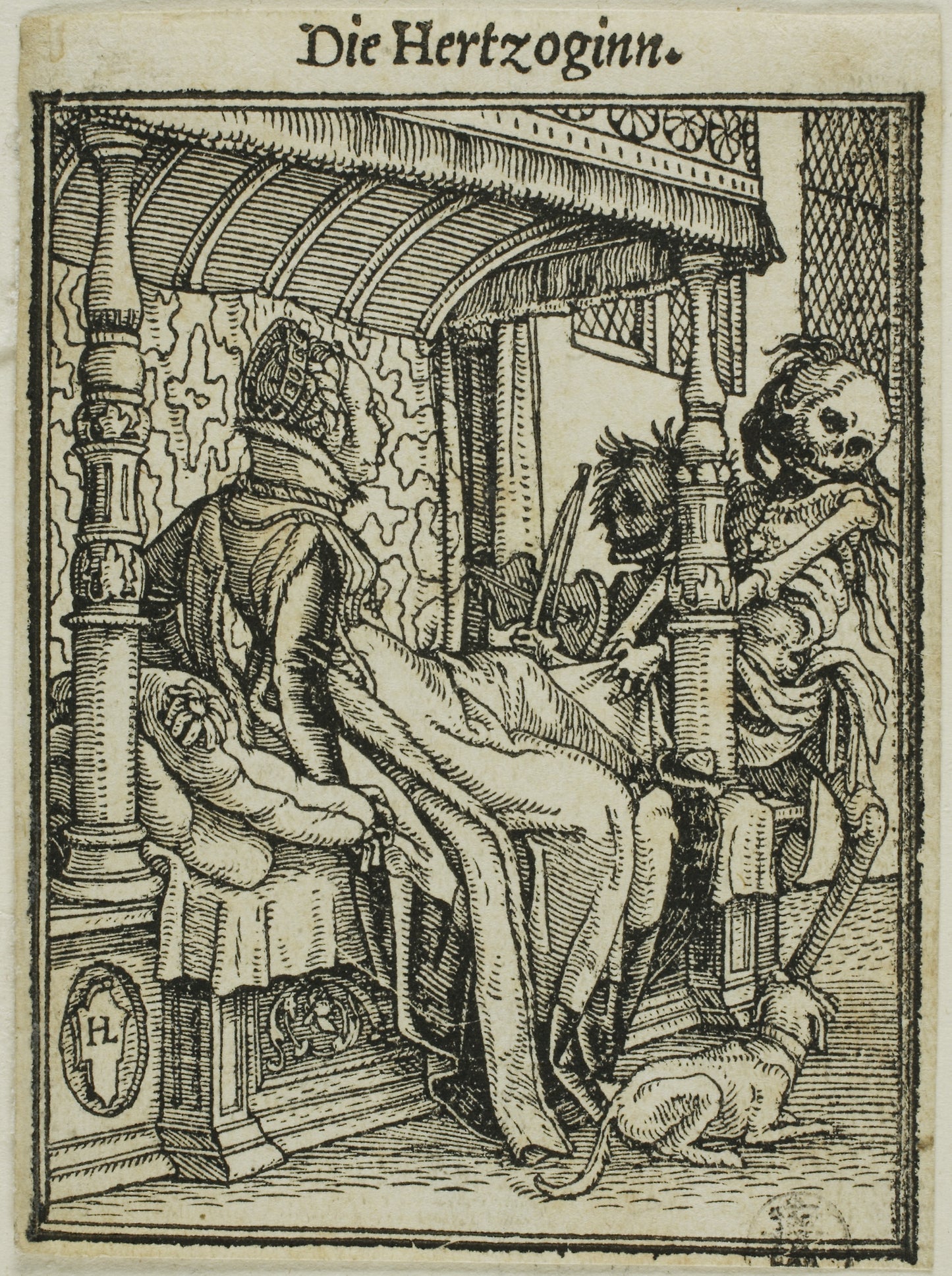 The Duchess - Hans Holbein, the younger, Poster Print Wall Art