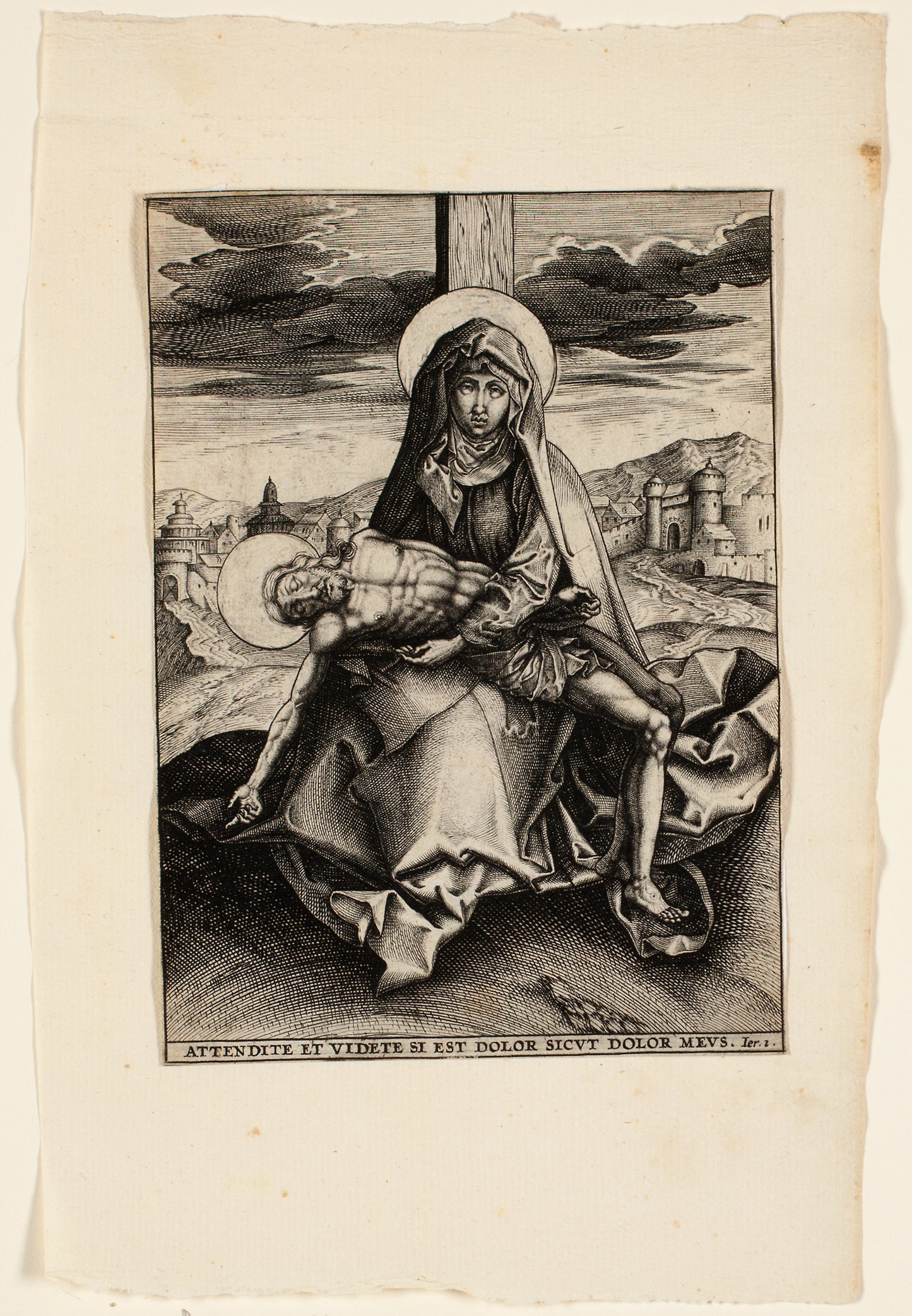 Pietà - Unknown artist, Poster Print Wall Art
