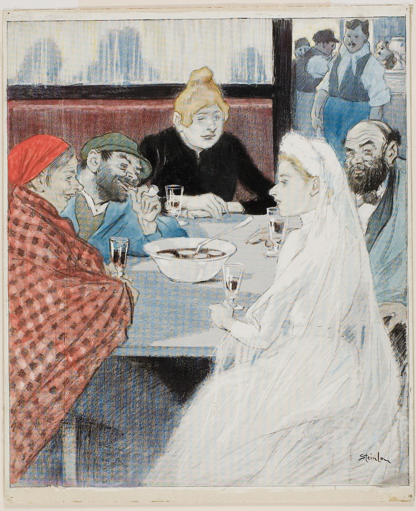 The Bride - Théophile-Alexandre Steinlen, Poster Print Wall Art