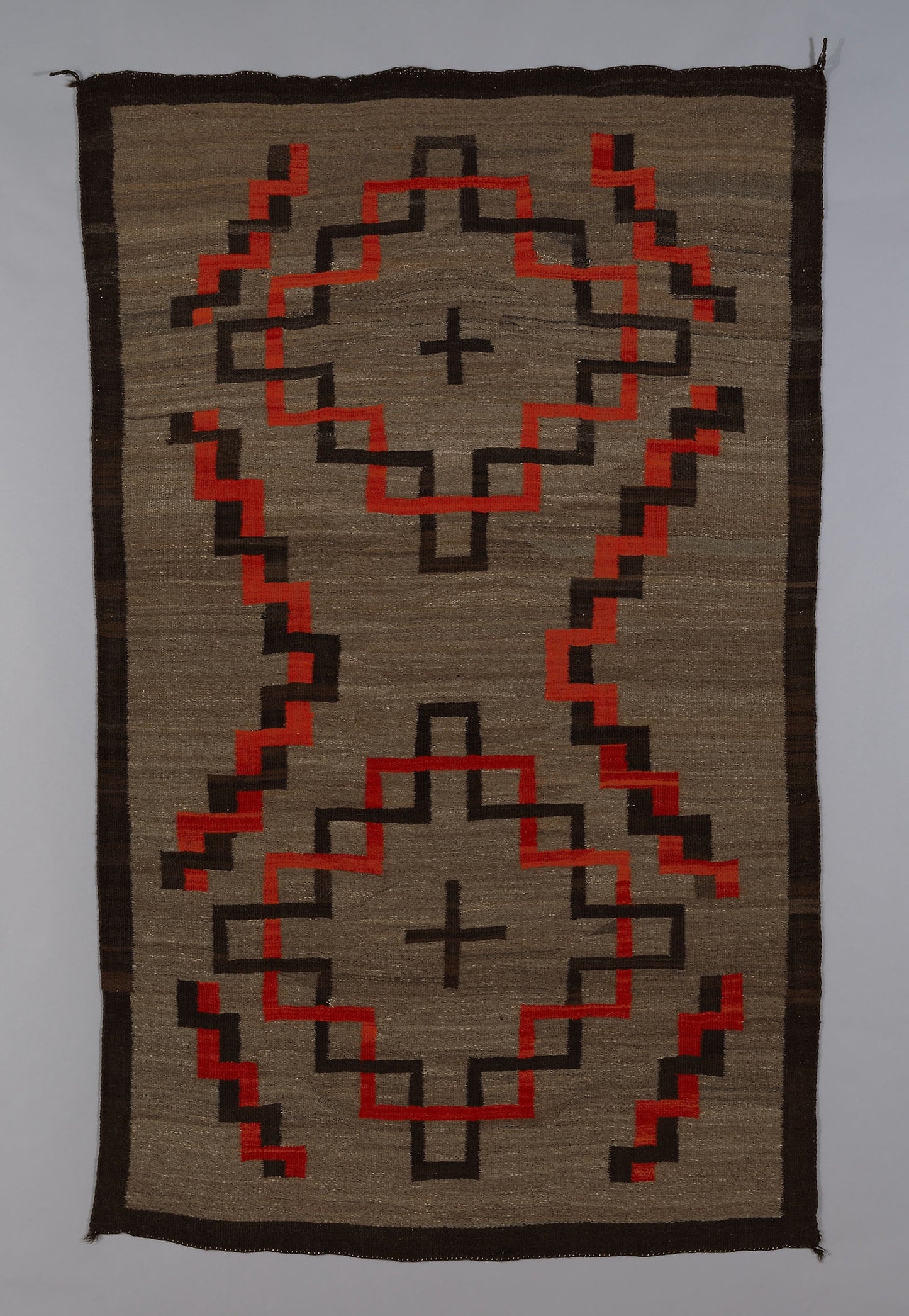 Blanket or Rug - United States, Arizona, Navajo (Diné), Ganado area, Poster Print Wall Art