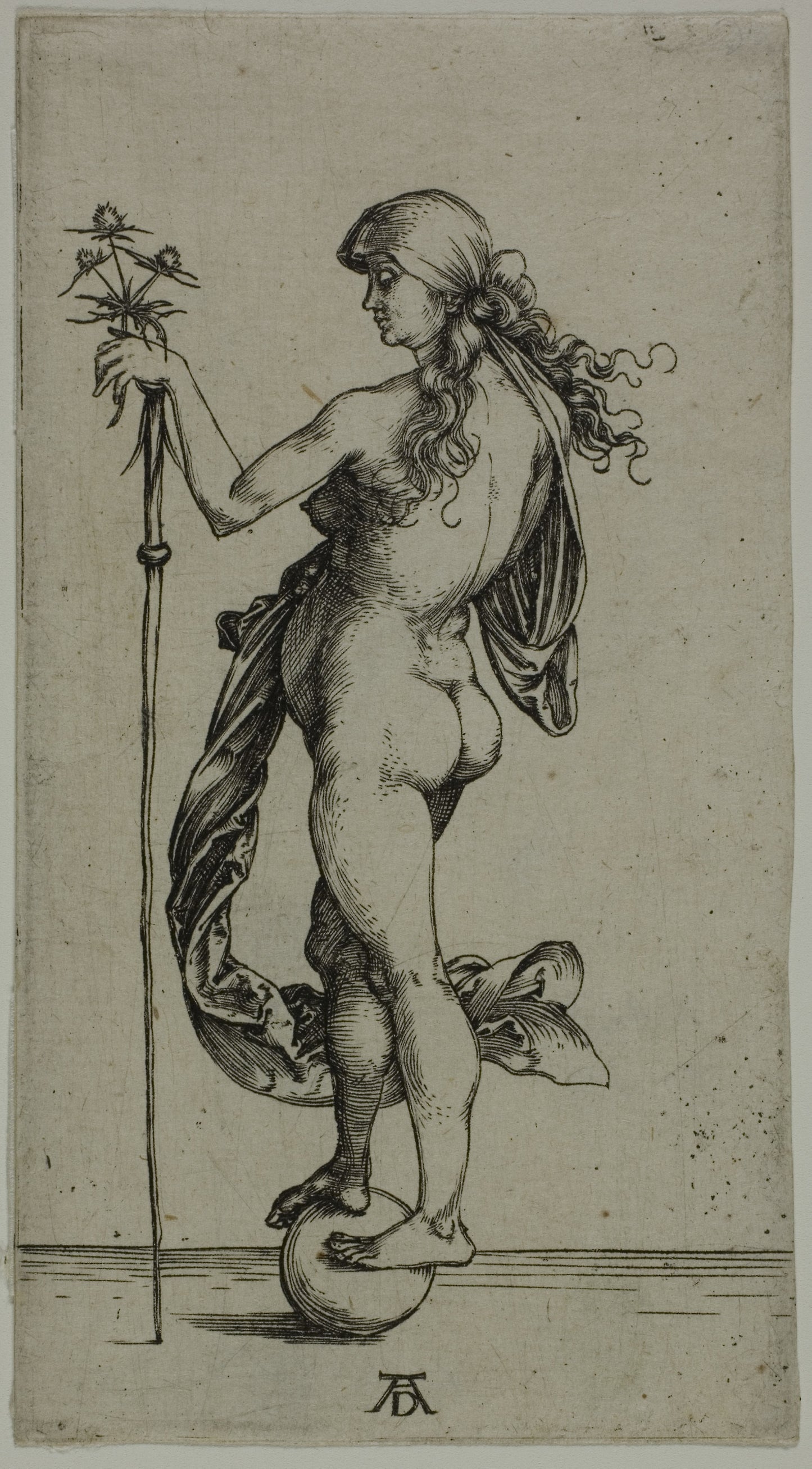 Fortune - Albrecht Dürer, Poster Print Wall Art