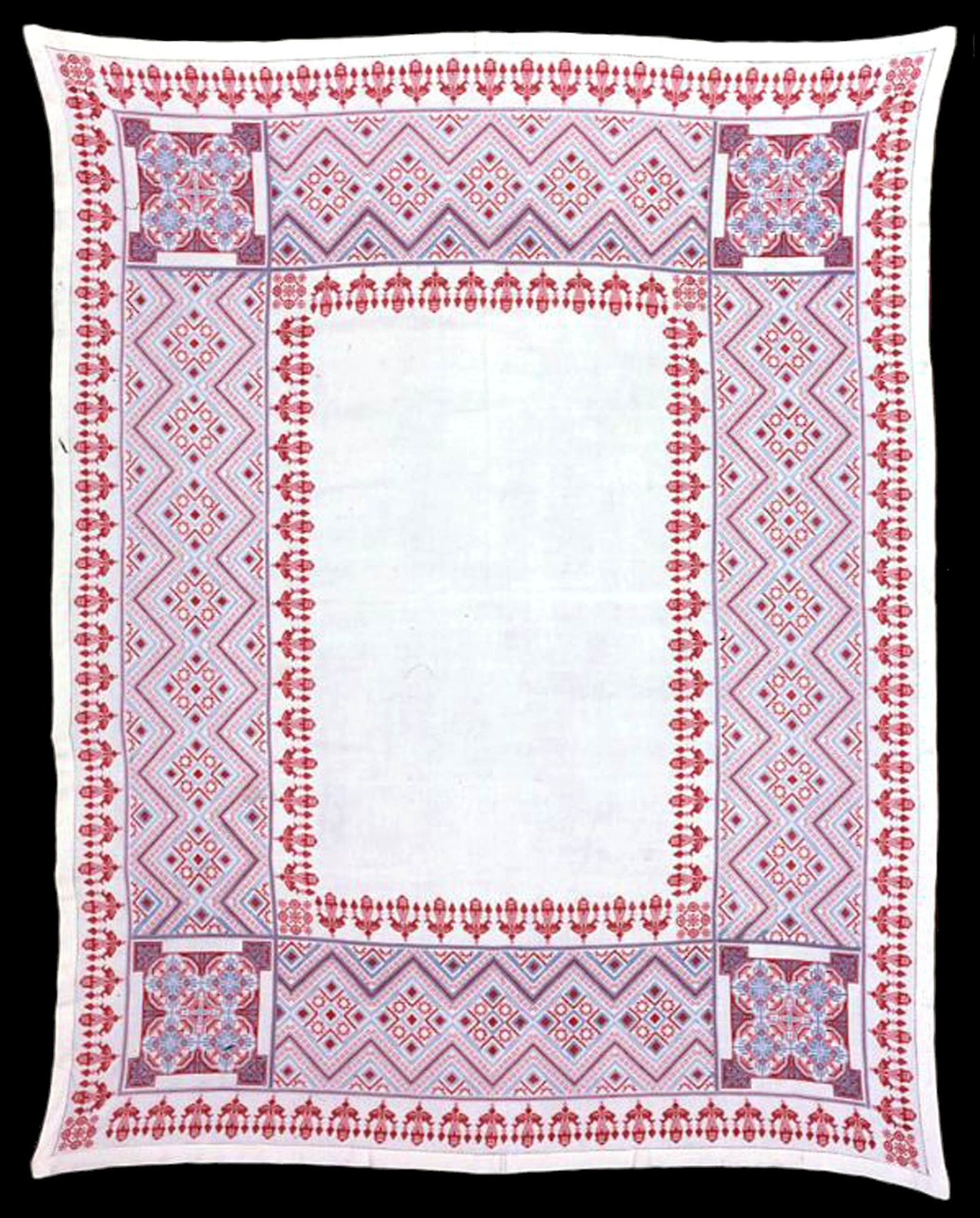 Tablecloth - Ukraine or Yugoslavia, Poster Print Wall Art