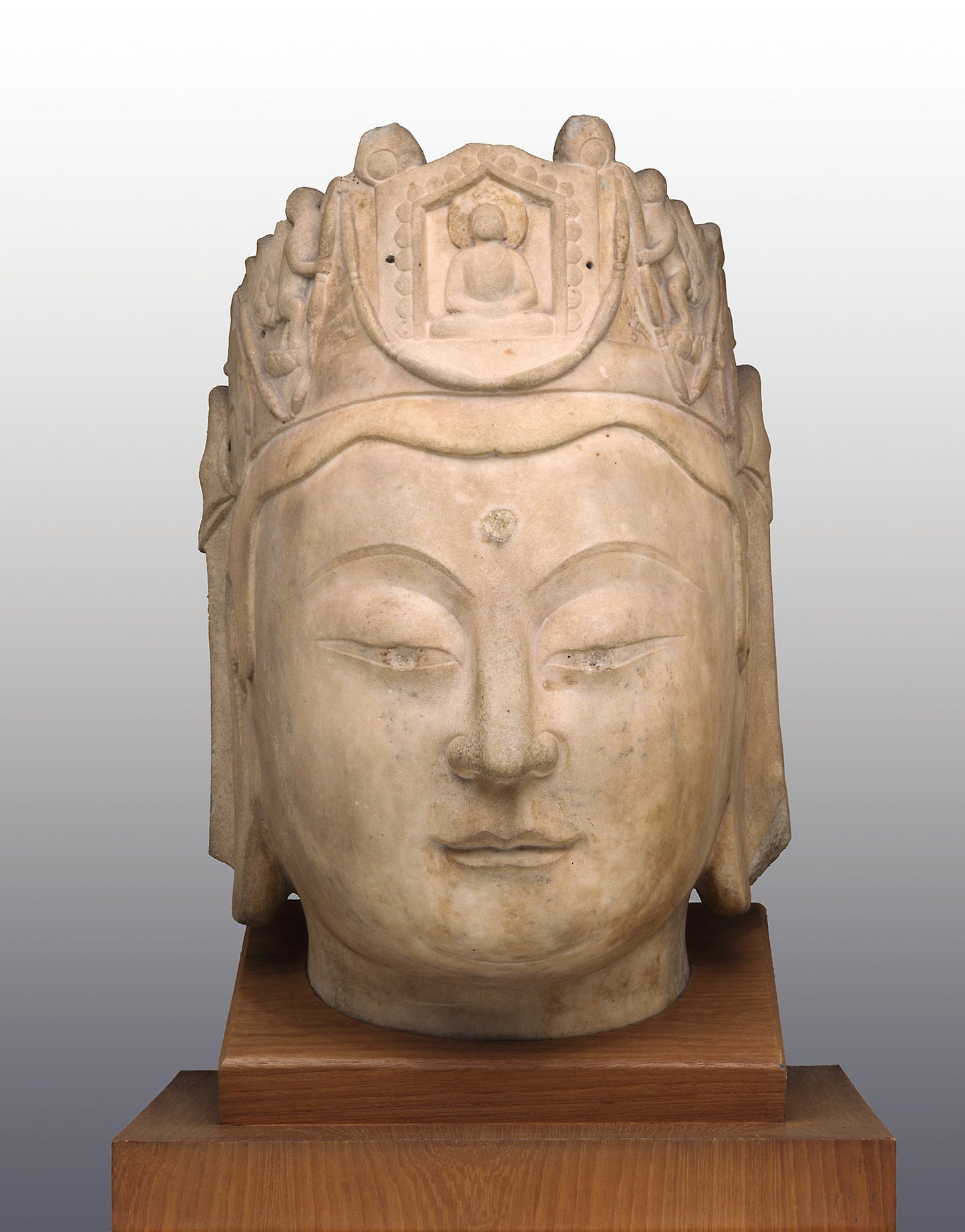 Head of Guanyin - China, Poster Print Wall Art