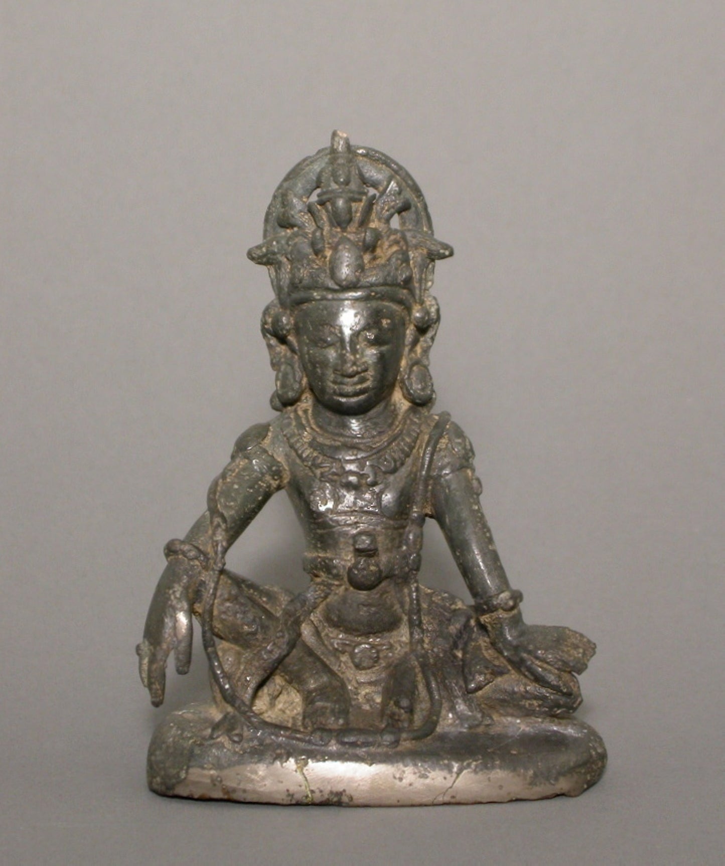 Seated Bodhisattva Maitreya - Burma (Myanmar), possibly Sri Ksetra, Poster Print Wall Art