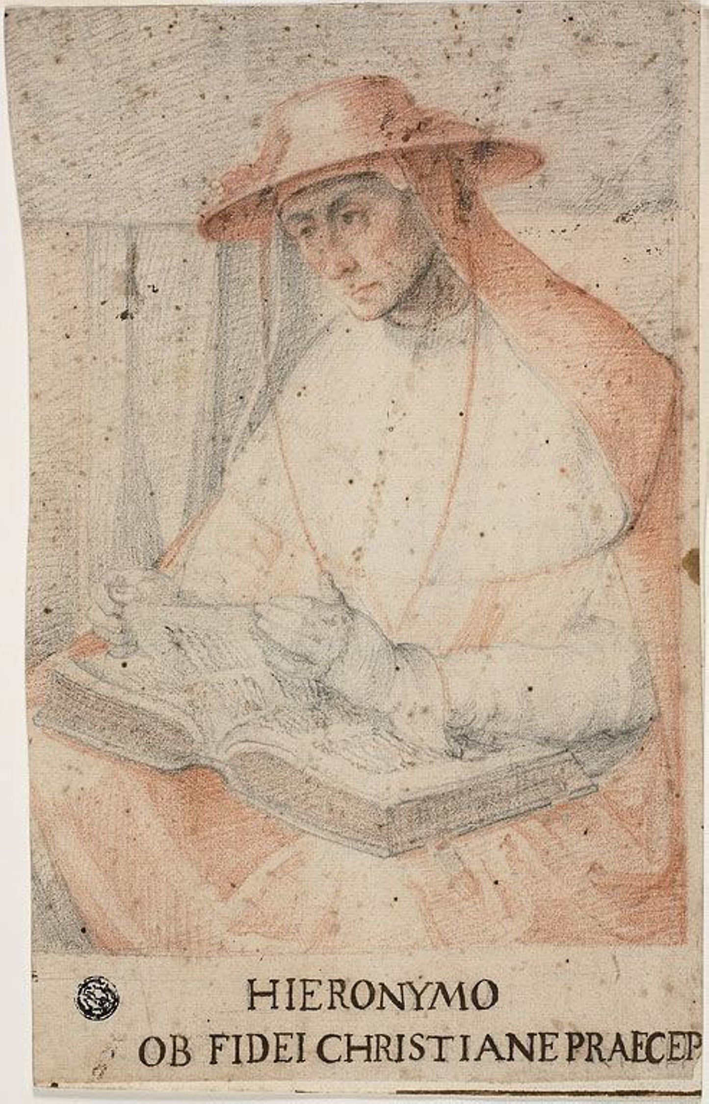 Saint Jerome - Attributed to Federico Zuccaro, Poster Print Wall Art