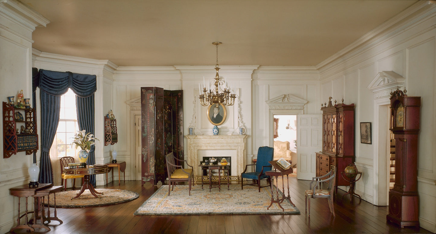 A28 - South Carolina Drawing Room, 1775-1800 - Mrs. James Ward Thorne, Poster Print Wall Art