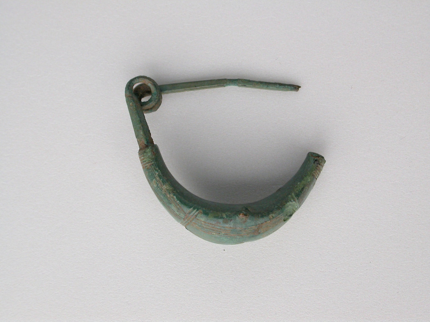 Leech Fibula (Brooch) - Greek; Thessaly, Poster Print Wall Art