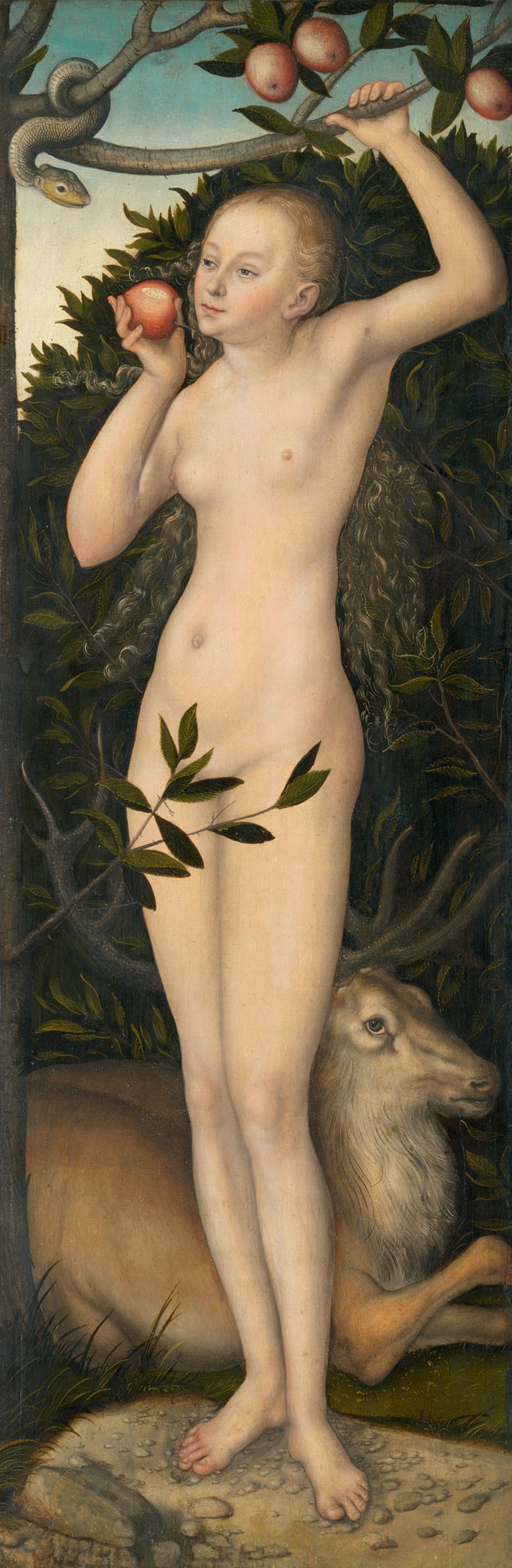 Eve: Lucas Cranach the Elder,16x12"(A3) Poster