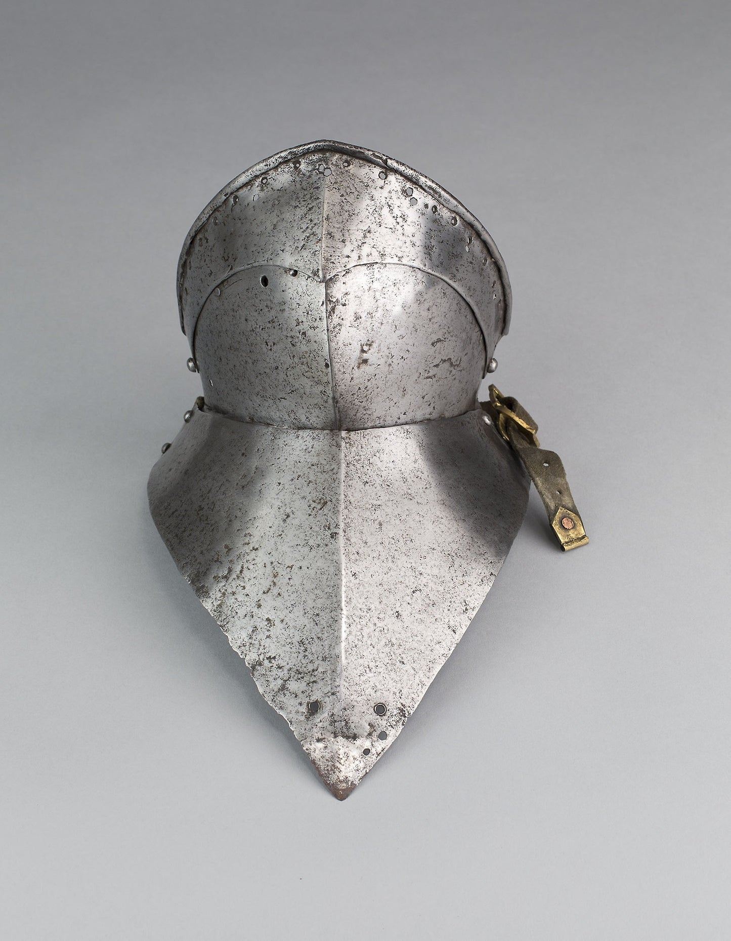 Bevor ("Falling Buff") and Gorget Plate - Spanish, Poster Print Wall Art