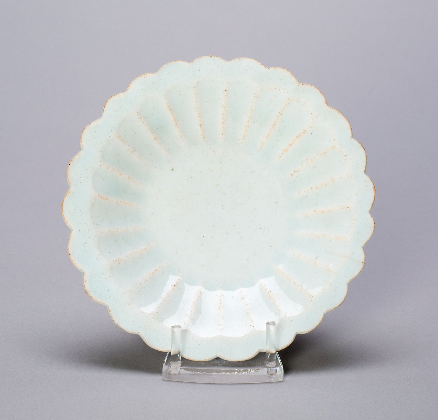 Dish with Lobed Cavetto and Foliate Rim - China, Poster Print Wall Art