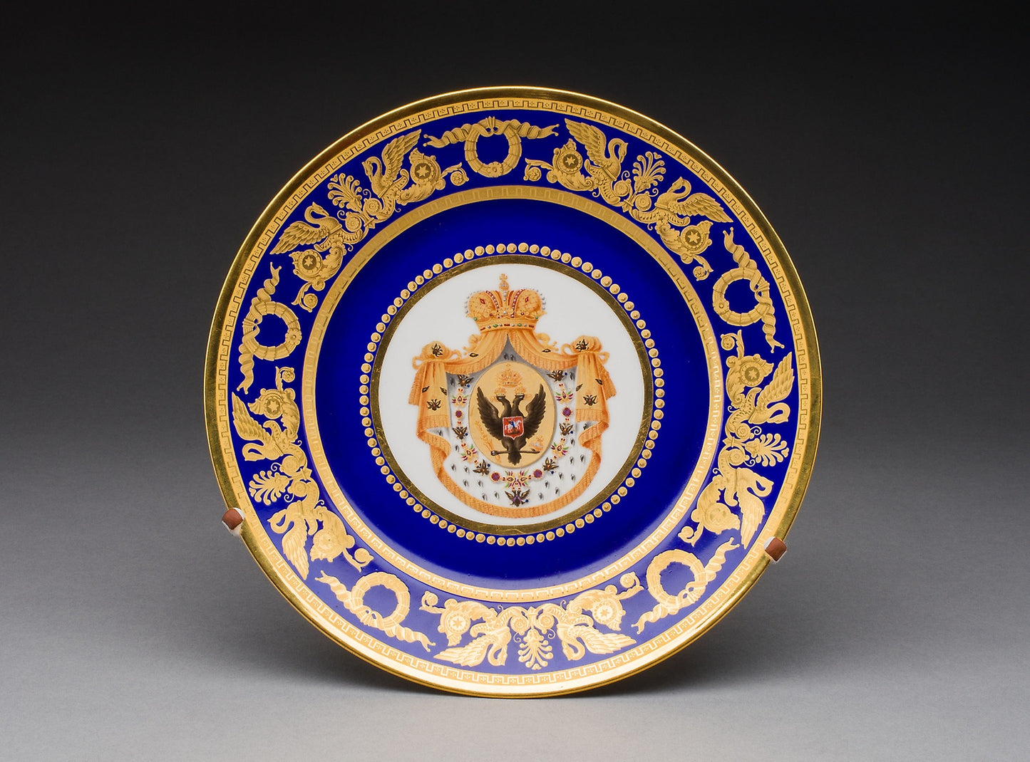 Plate - Russian Imperial Porcelain Factory, Poster Print Wall Art