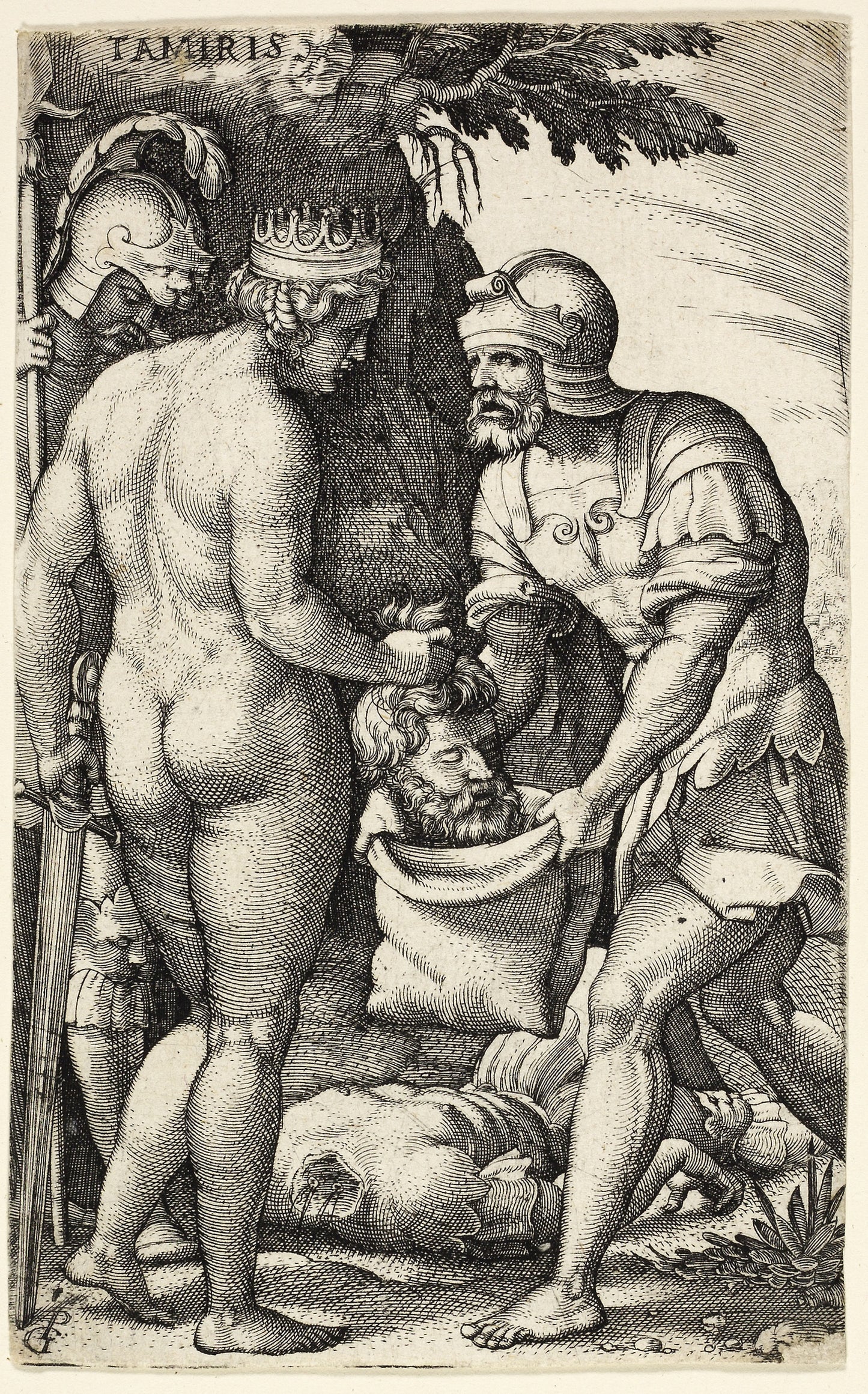 Tamiris, from Greek Heroines - Georg Pencz, Poster Print Wall Art