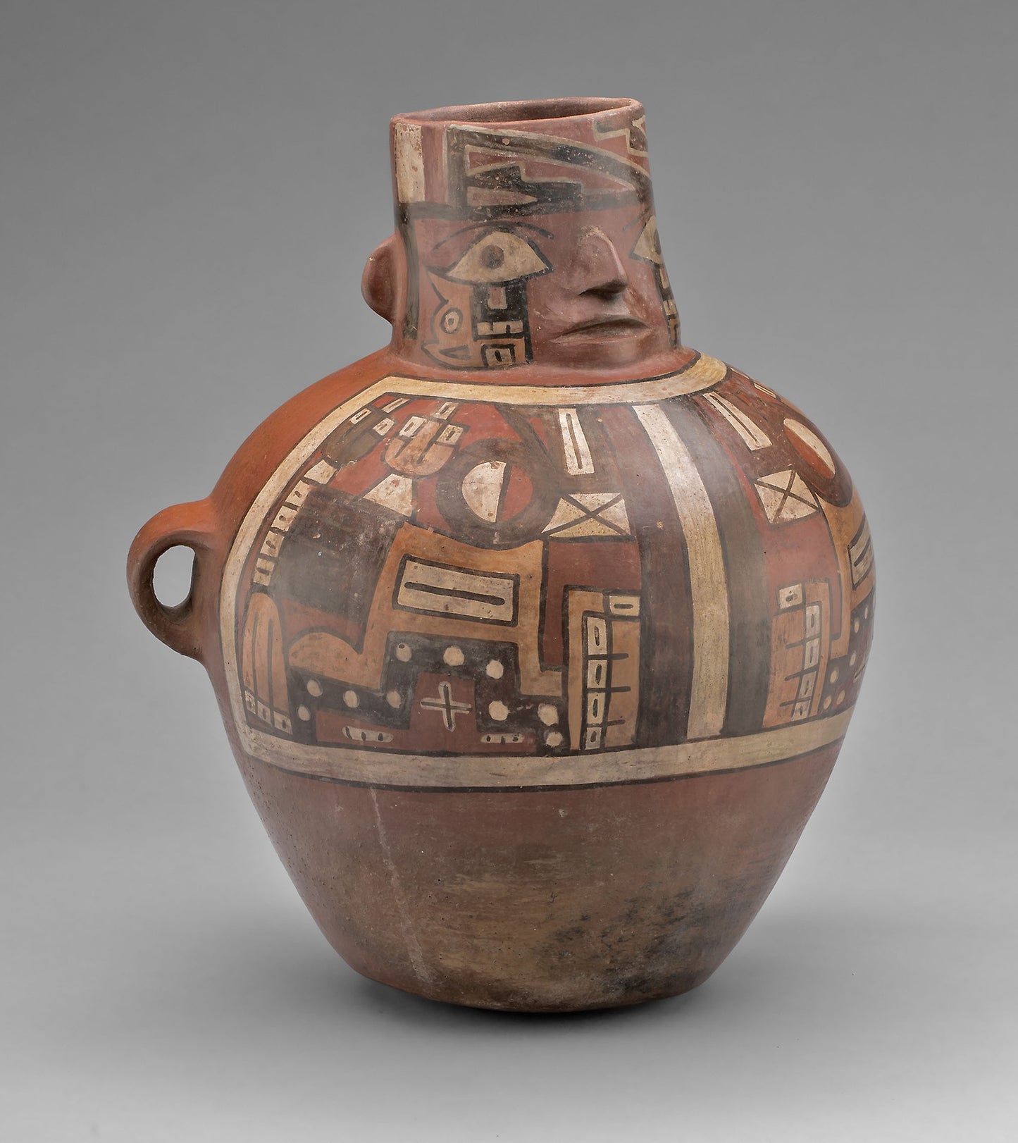 Jar in the Form of an Abstract Human Figure - Tiwanaku-Wari, Poster Print Wall Art