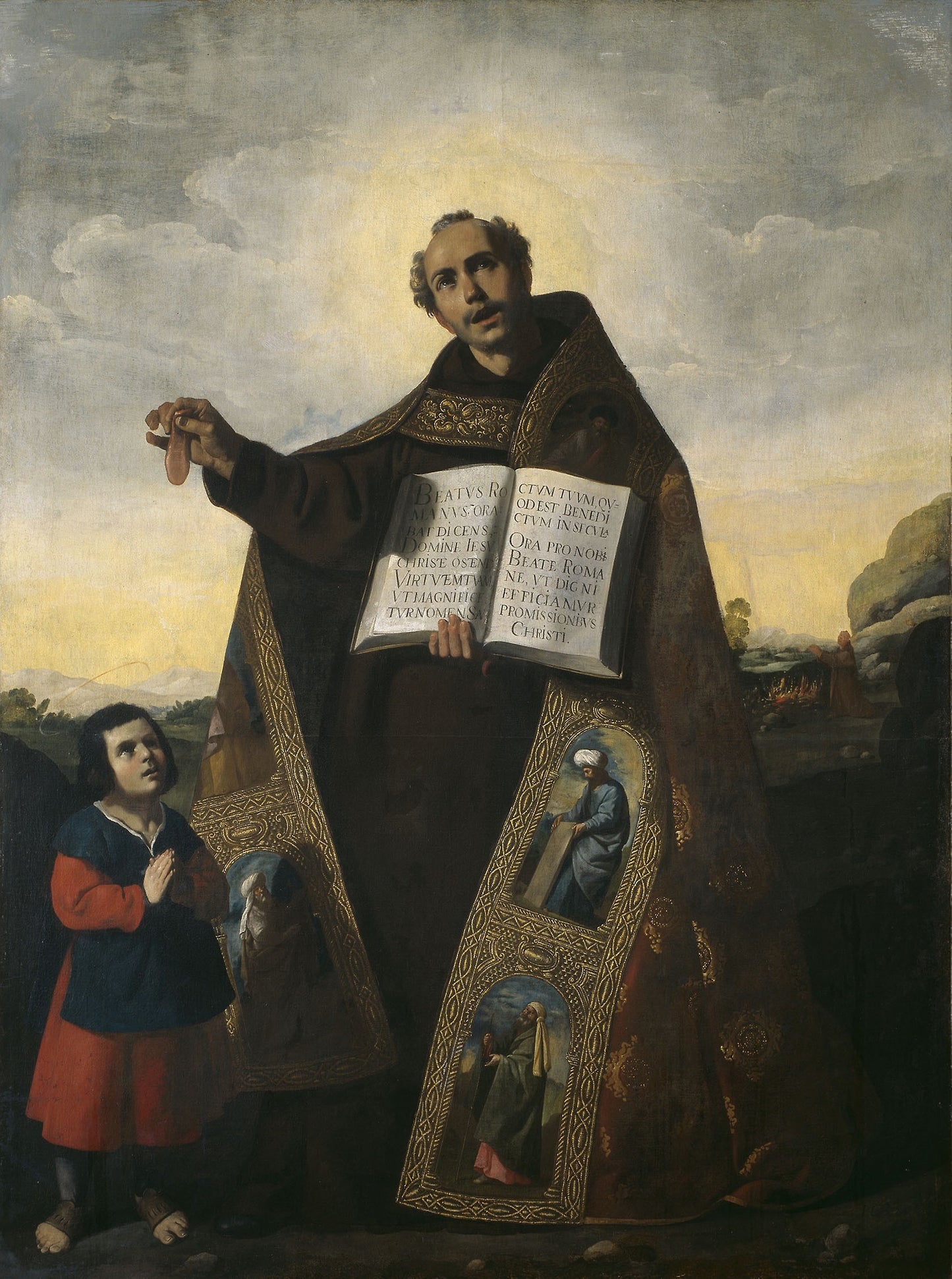 Saint Romanus of Antioch and Saint Barulas - Francisco de Zurbarán, Poster Print Wall Art