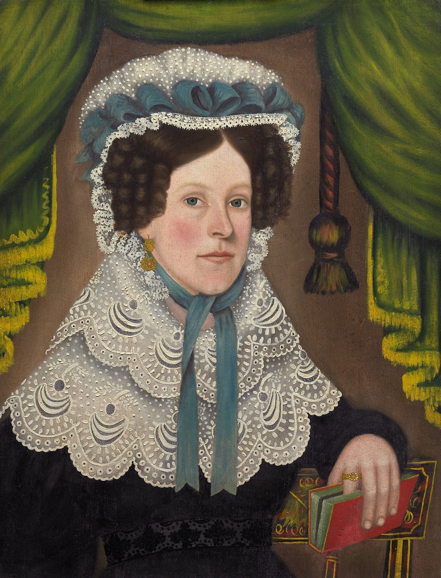 Woman with a Book - Jonas Welch Holman, Poster Print Wall Art