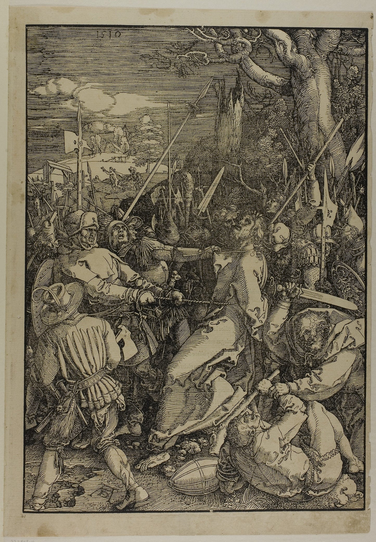 The Betrayal of Christ, from The Large Passion - Albrecht Dürer, Poster Print Wall Art