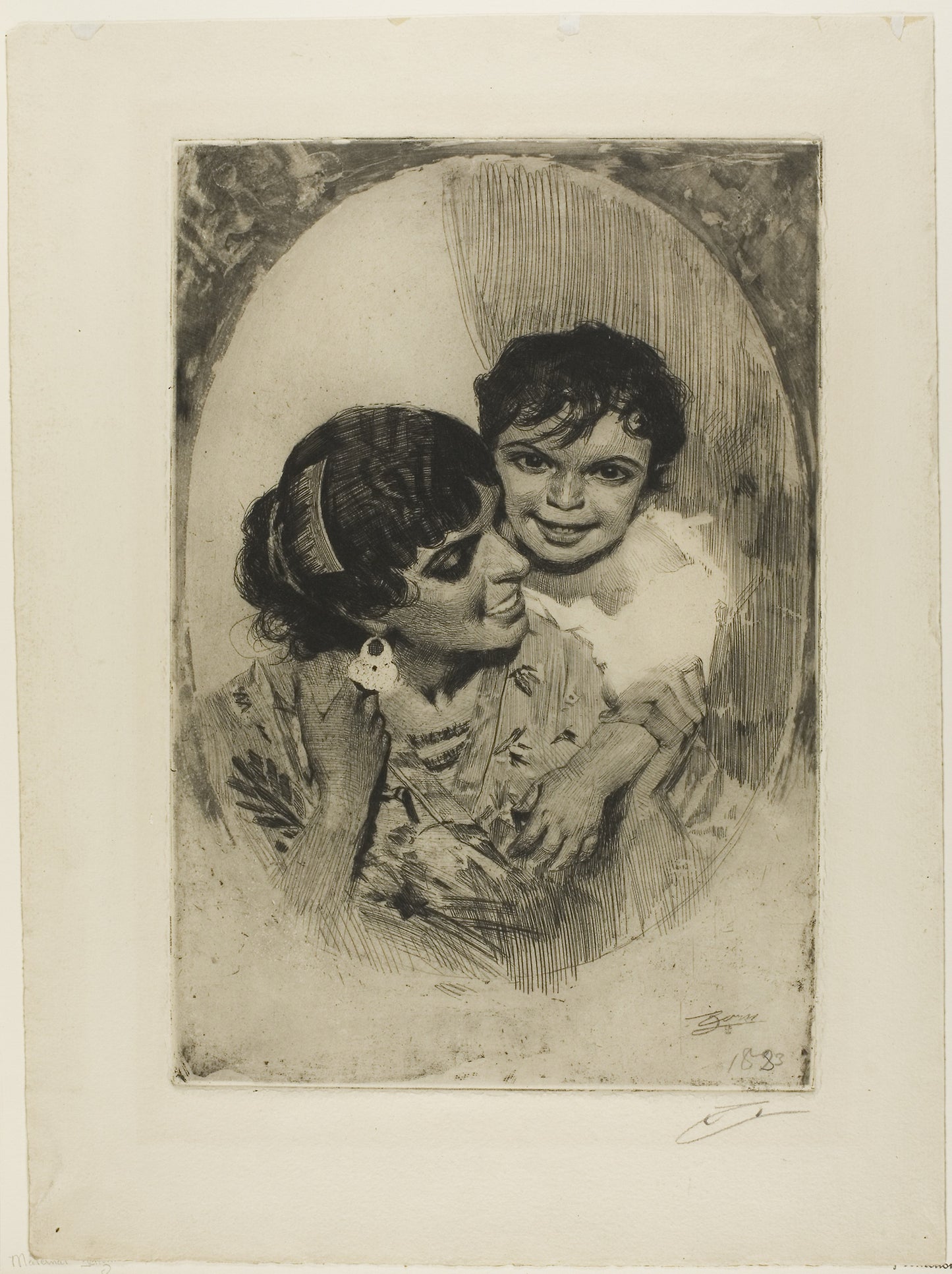Maternal Delight III - Anders Zorn, Poster Print Wall Art