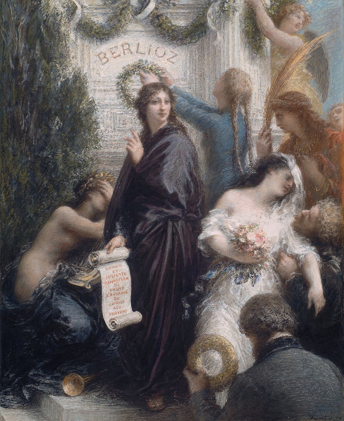 The Anniversary (Homage to Hector Berlioz) - Henri Fantin-Latour, Poster Print Wall Art