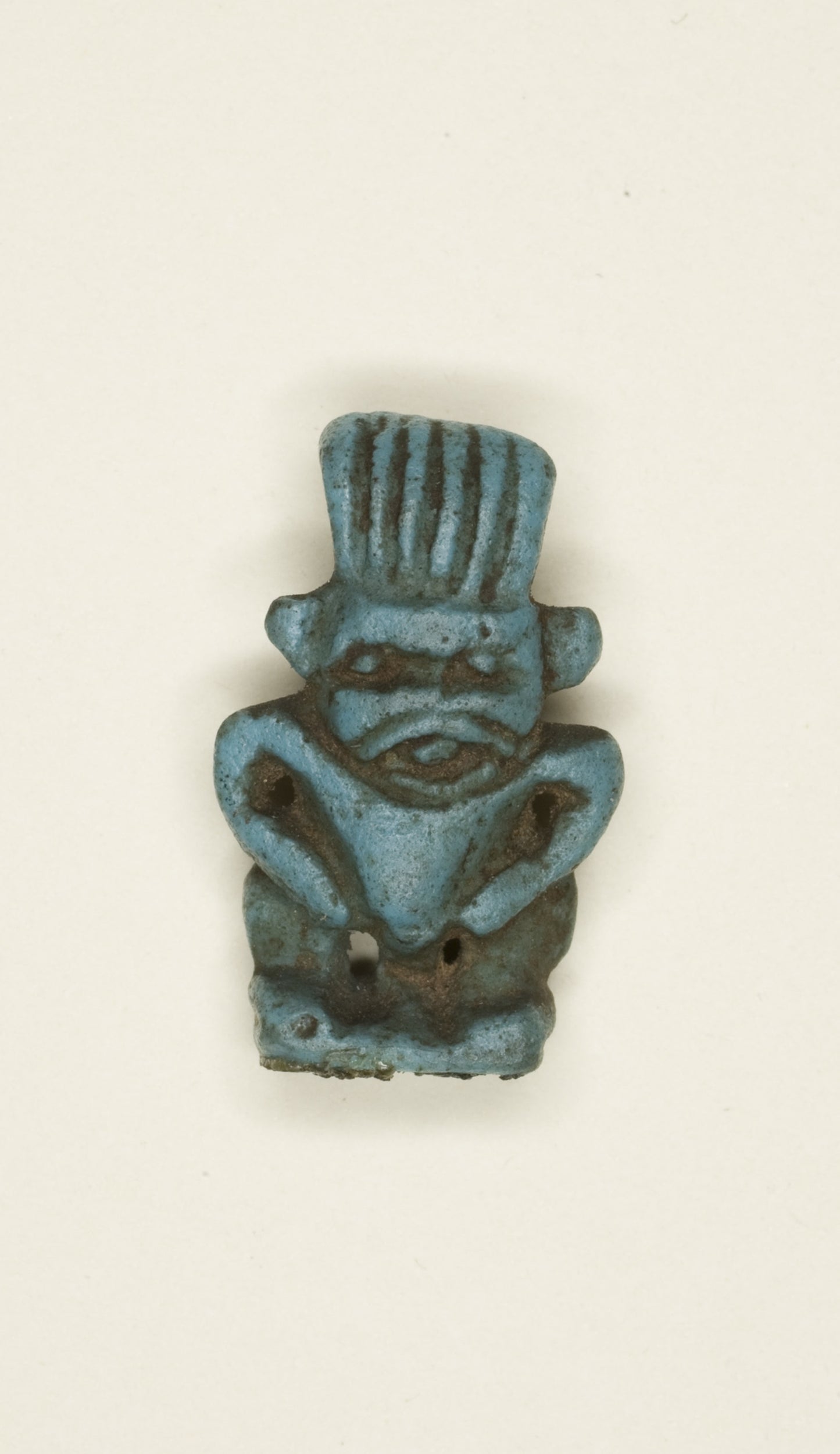 Amulet of the God Bes - Egyptian, Poster Print Wall Art