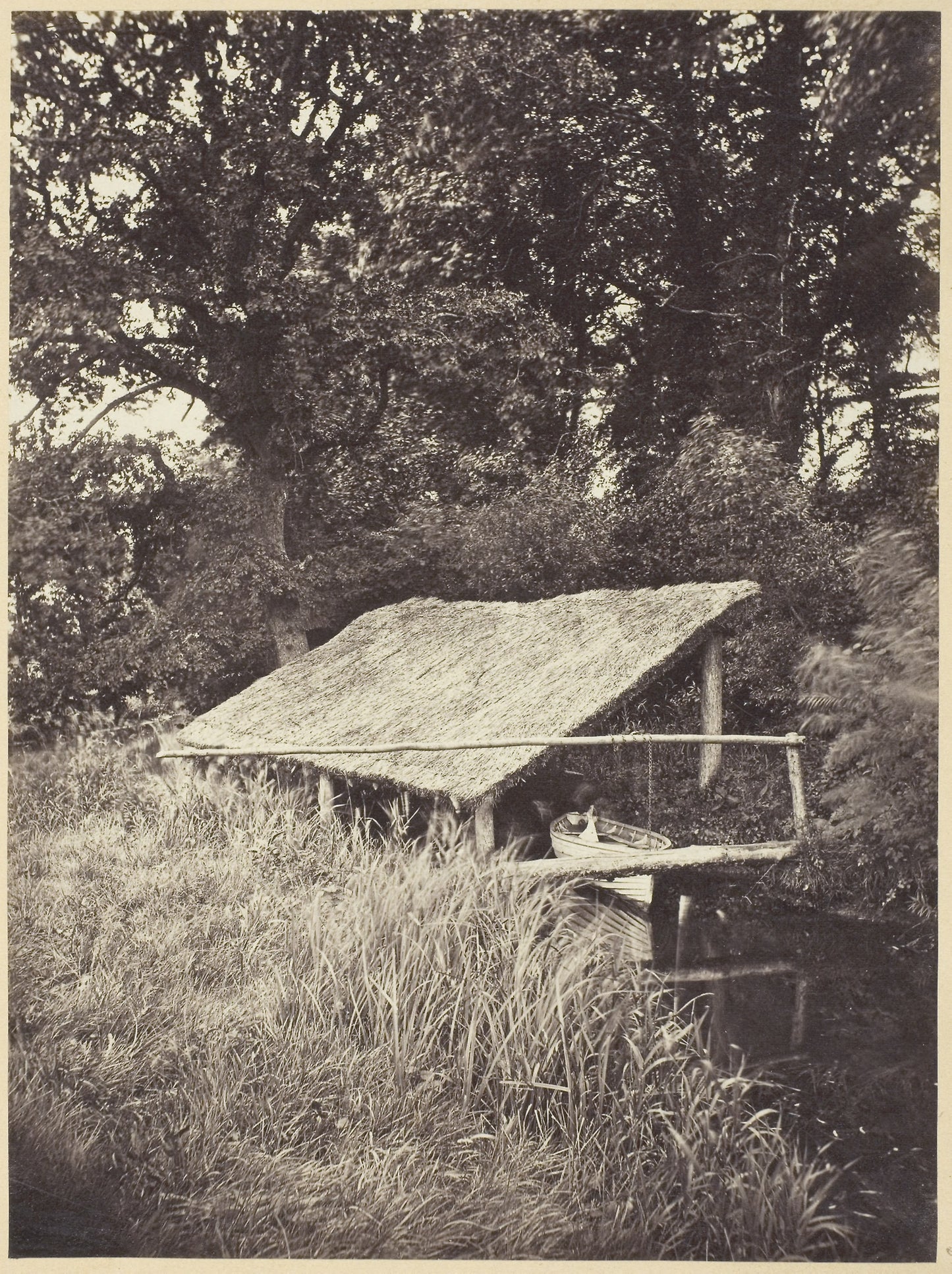 Boat House - Miss T. Powell, Poster Print Wall Art