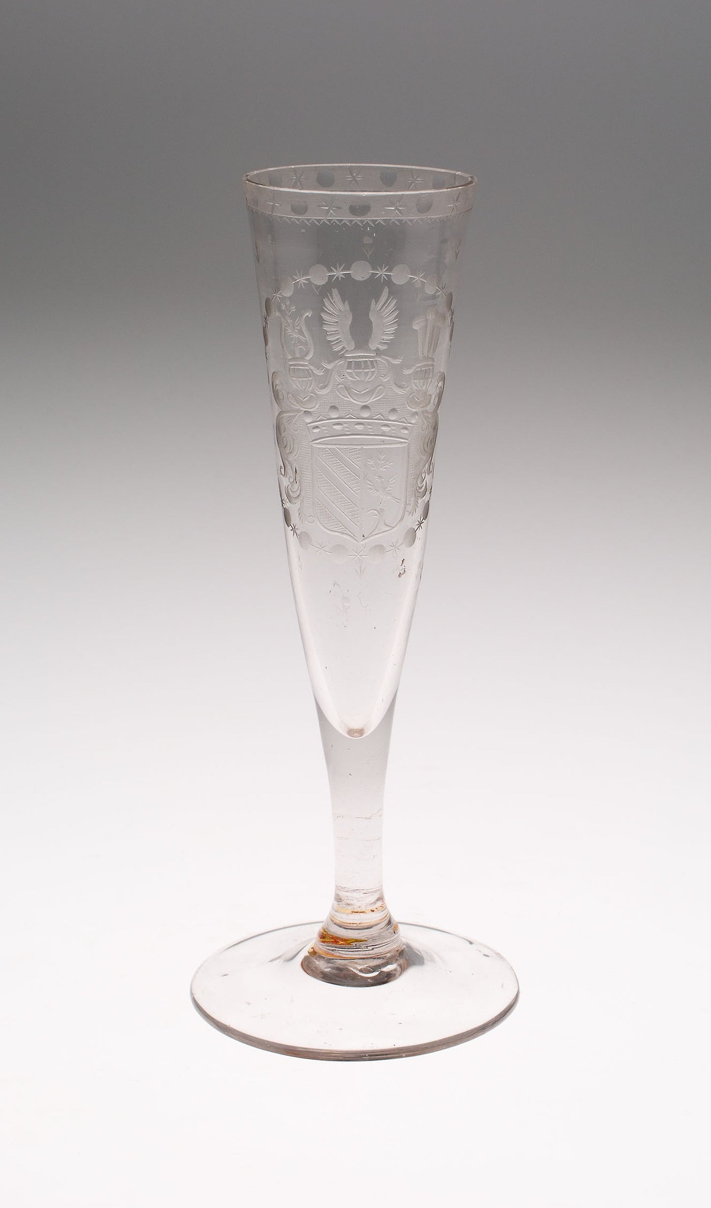 Champagne Glass - Bohemia, Czech Republic, Poster Print Wall Art