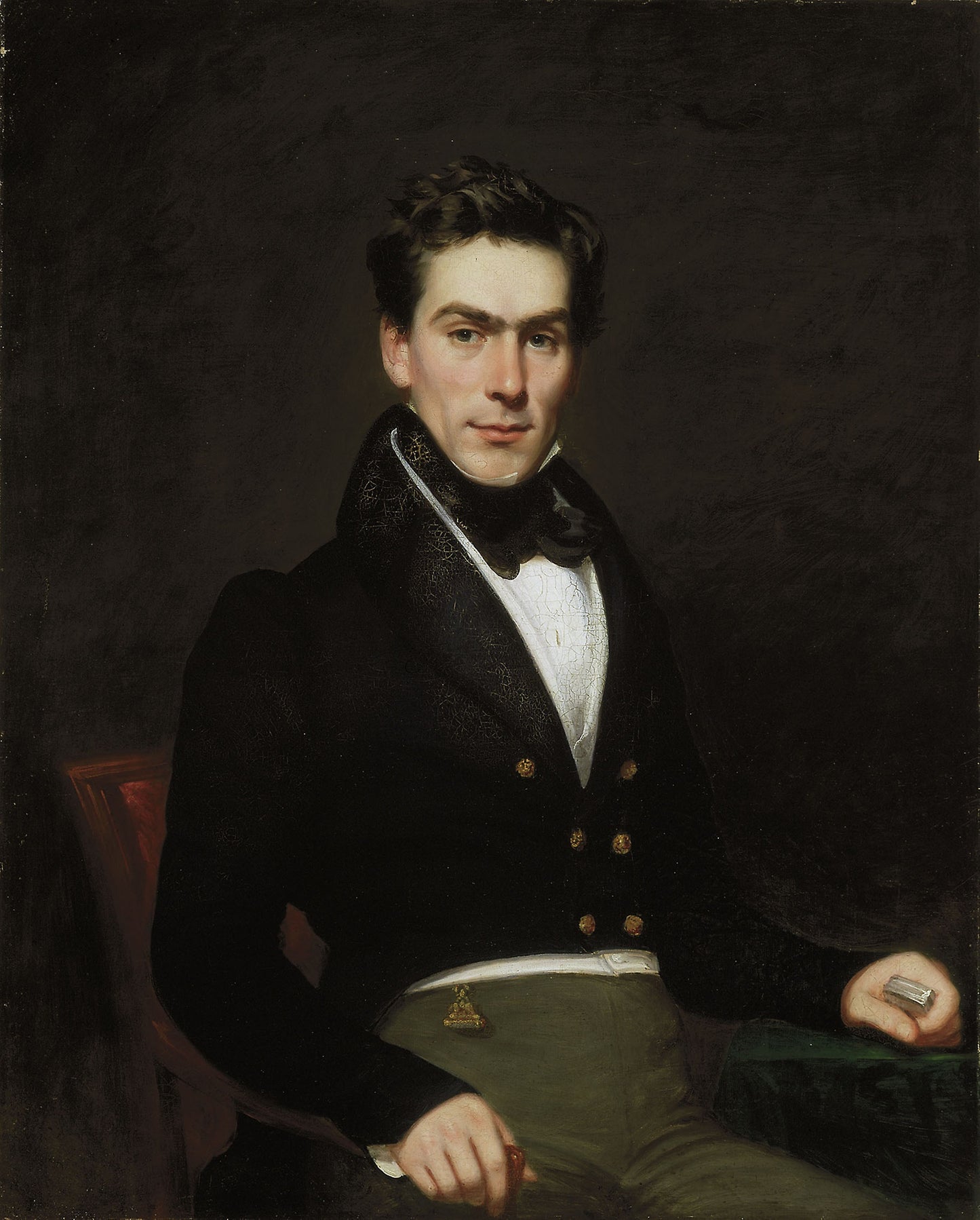 Mr. James Mackie - Samuel Lovett Waldo, Poster Print Wall Art