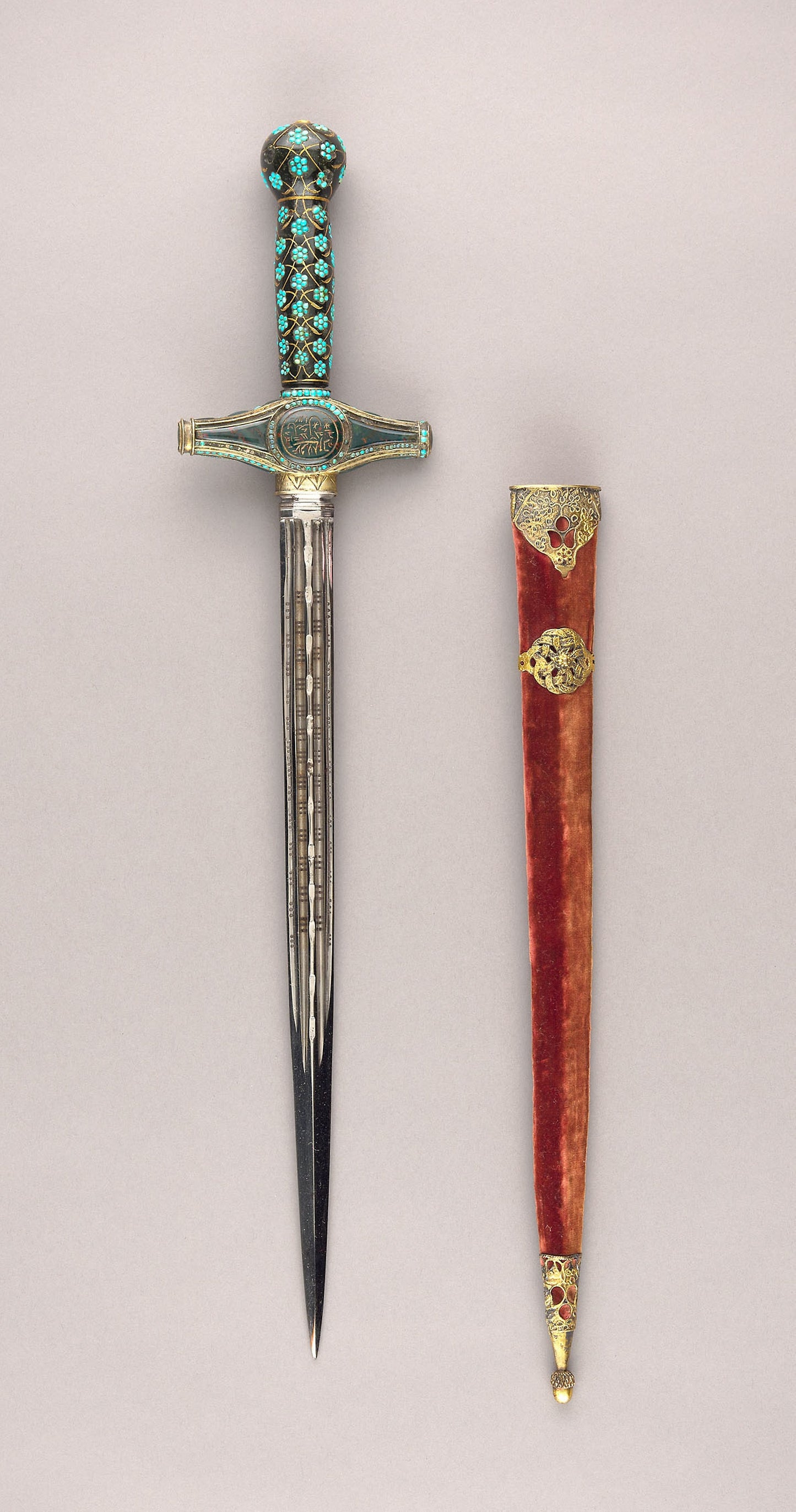 Composite Dagger: Crossguard: Turkish, 19th century,16x12"(A3) Poster
