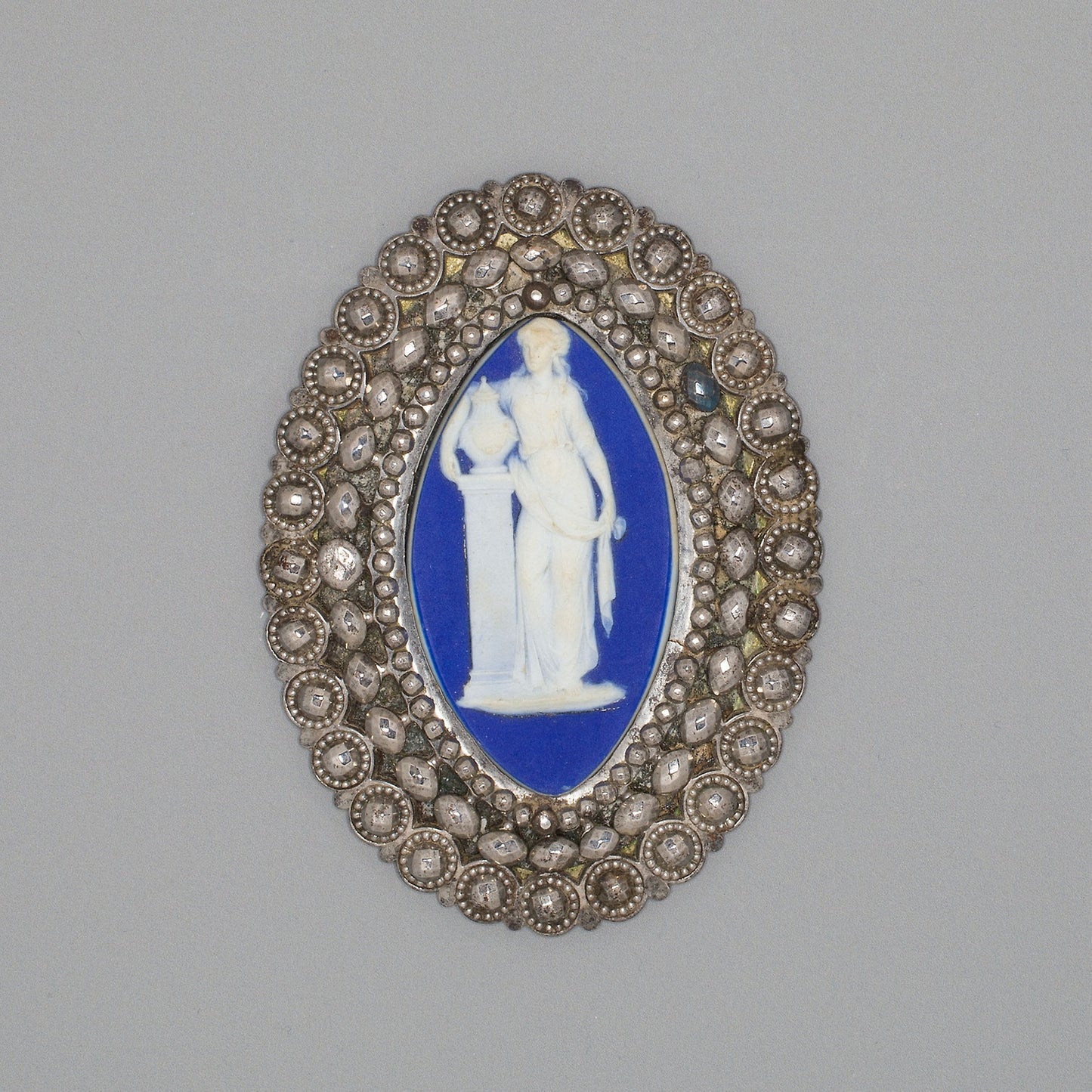 Medallion with Women and Urn - Wedgwood Manufactory, Poster Print Wall Art