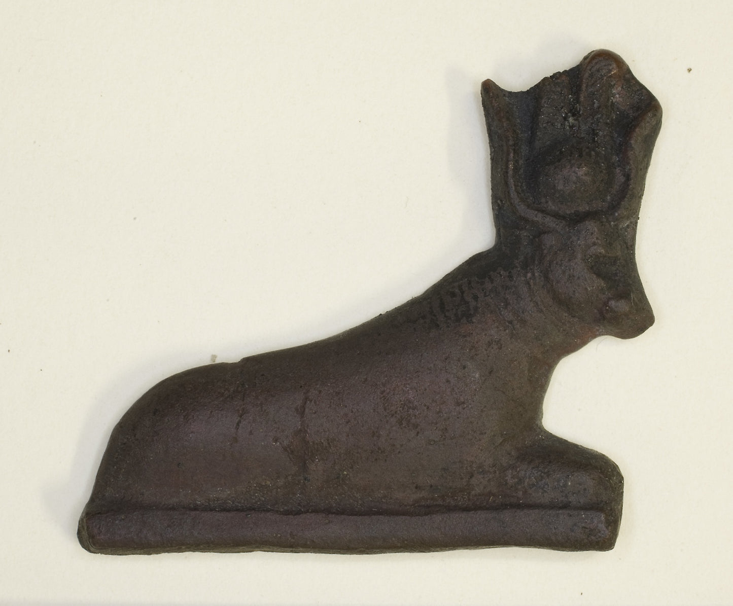 Amulet of a Reclining Cow - Egyptian, Poster Print Wall Art