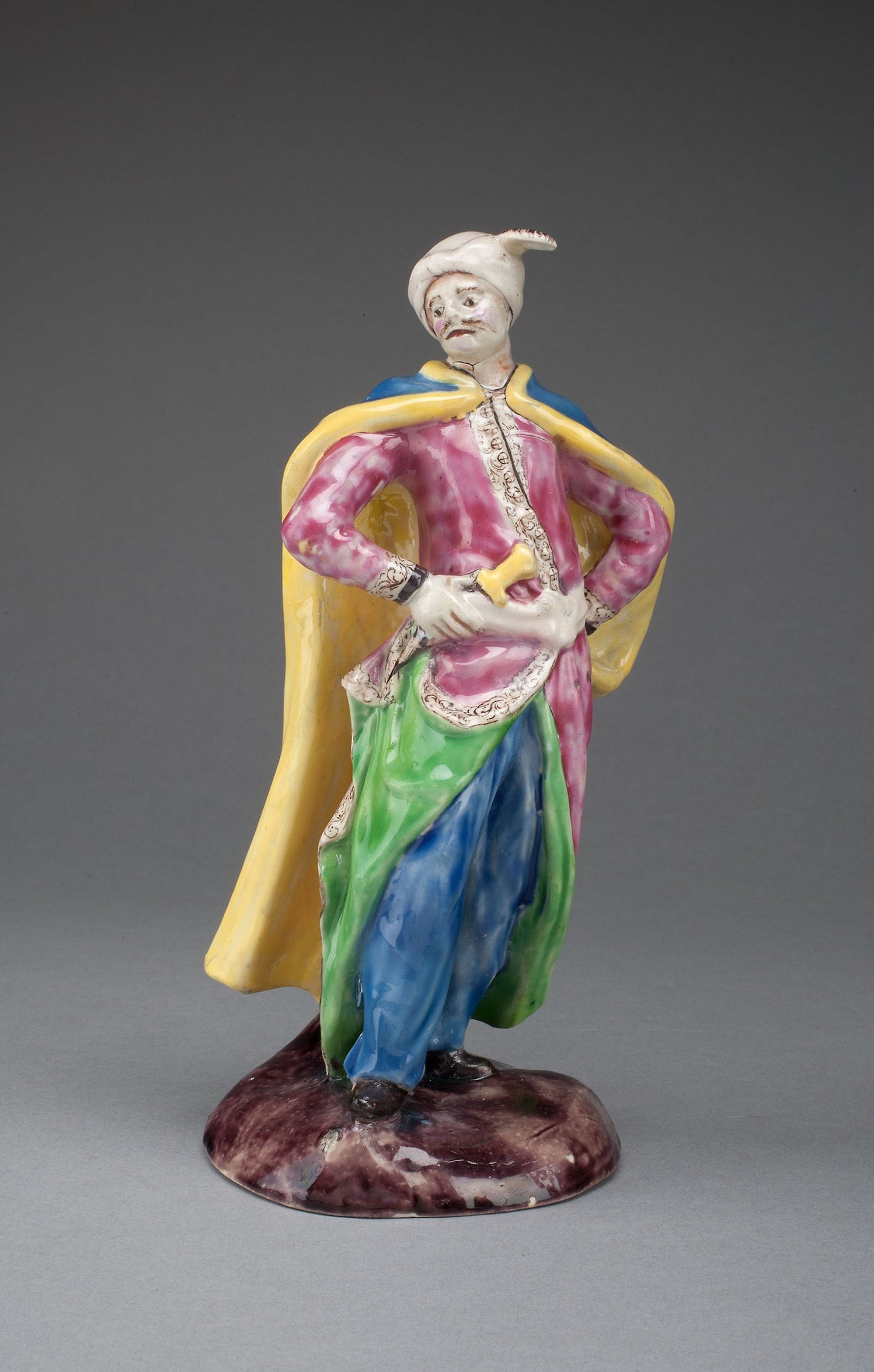 Figure of a Turk - Staffordshire, England, Poster Print Wall Art