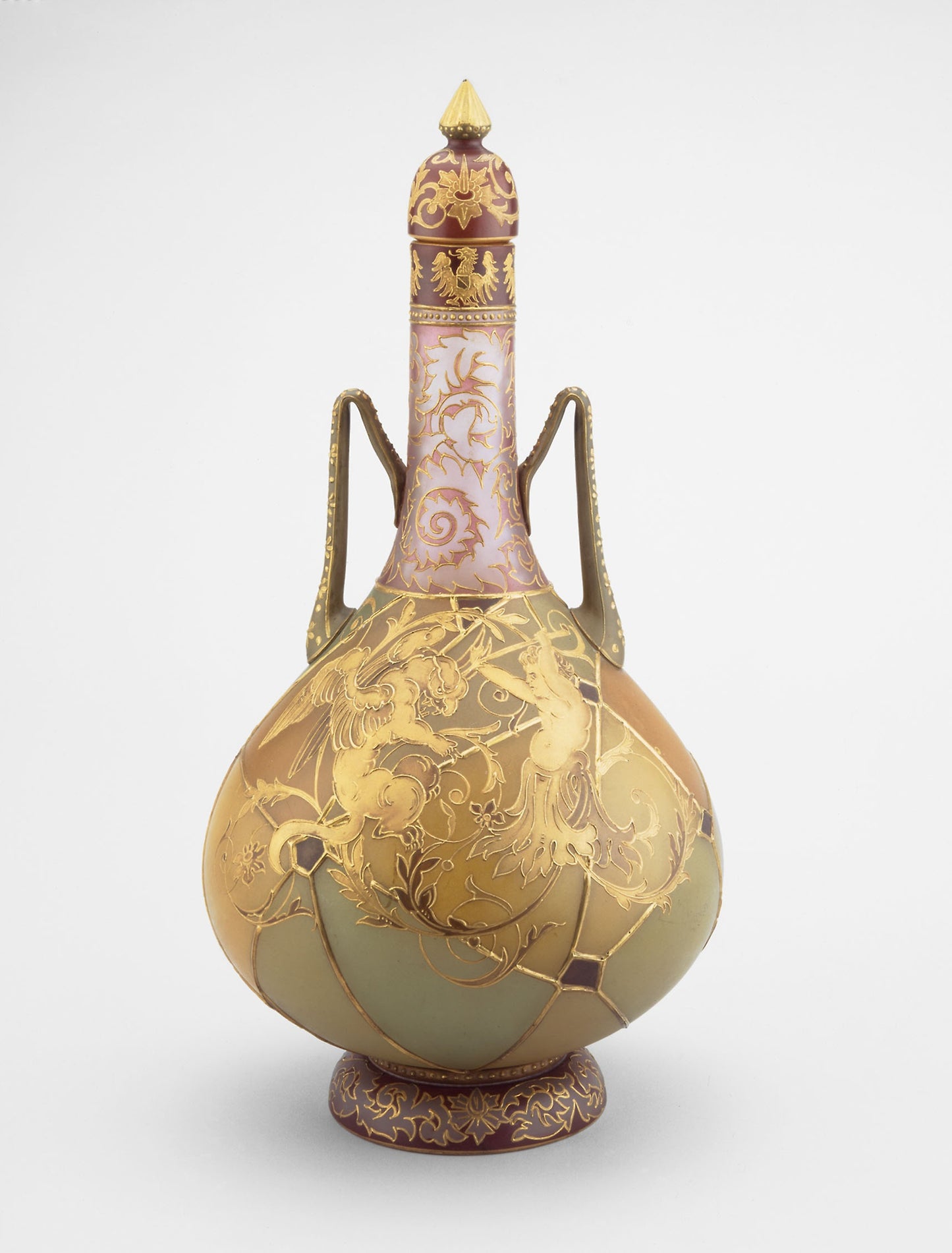 Royal Flemish Vase: Mount Washington Glass Company, Poster Print Wall Art