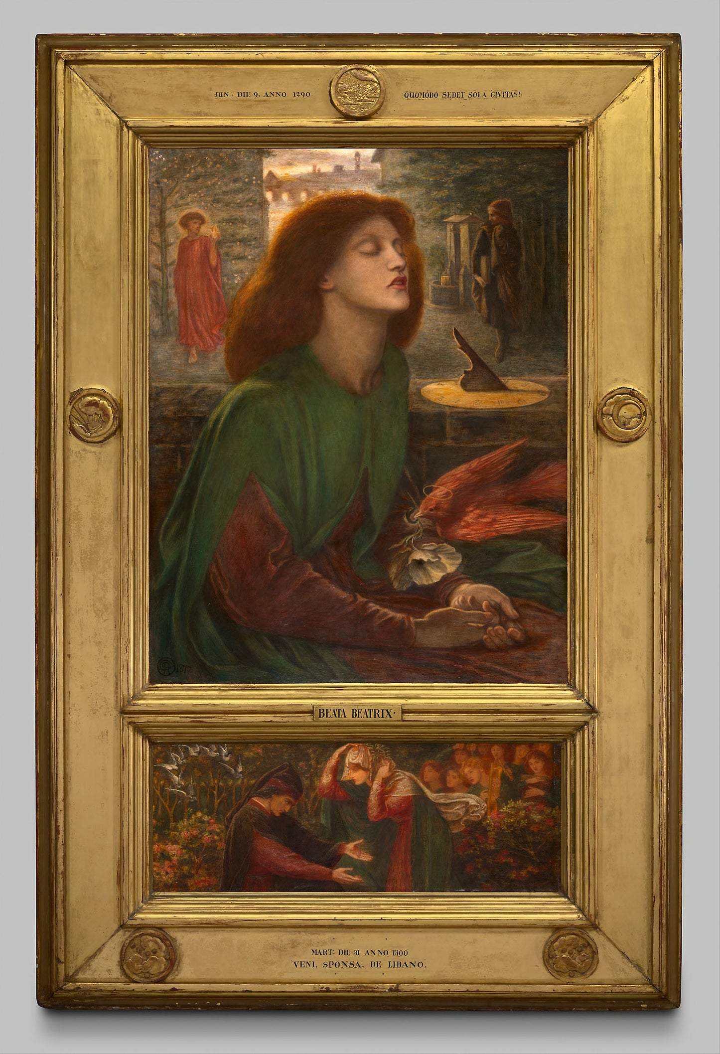 Beata Beatrix: Dante Gabriel Rossetti,16x12"(A3) Poster