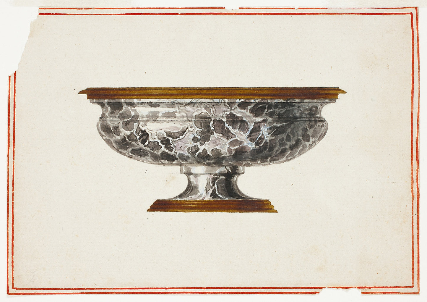 Stone Basin - Giuseppe Grisoni, Poster Print Wall Art