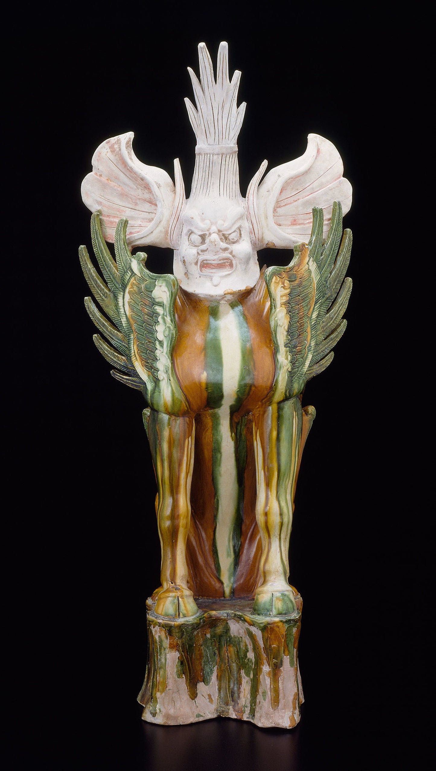 Ogre-Headed Guardian Beast (Zhenmushou) - China, Poster Print Wall Art