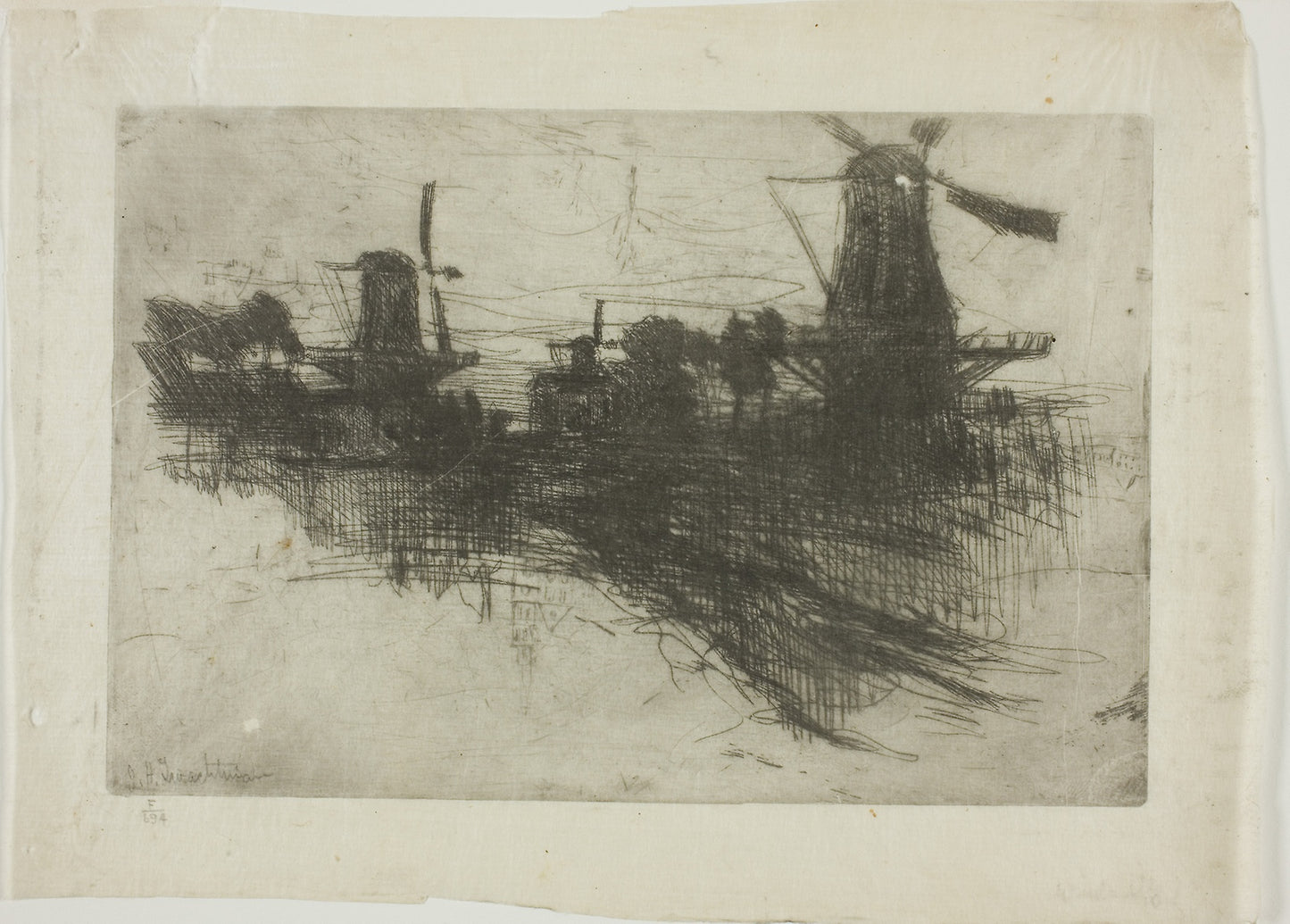 Evening - John Henry Twachtman, Poster Print Wall Art
