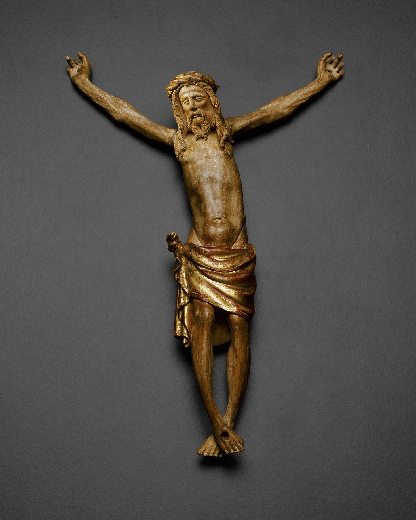 Corpus of Christ, from the Altarpiece of the Crucifixion: Jacques de Baerze, Poster Print Wall Art