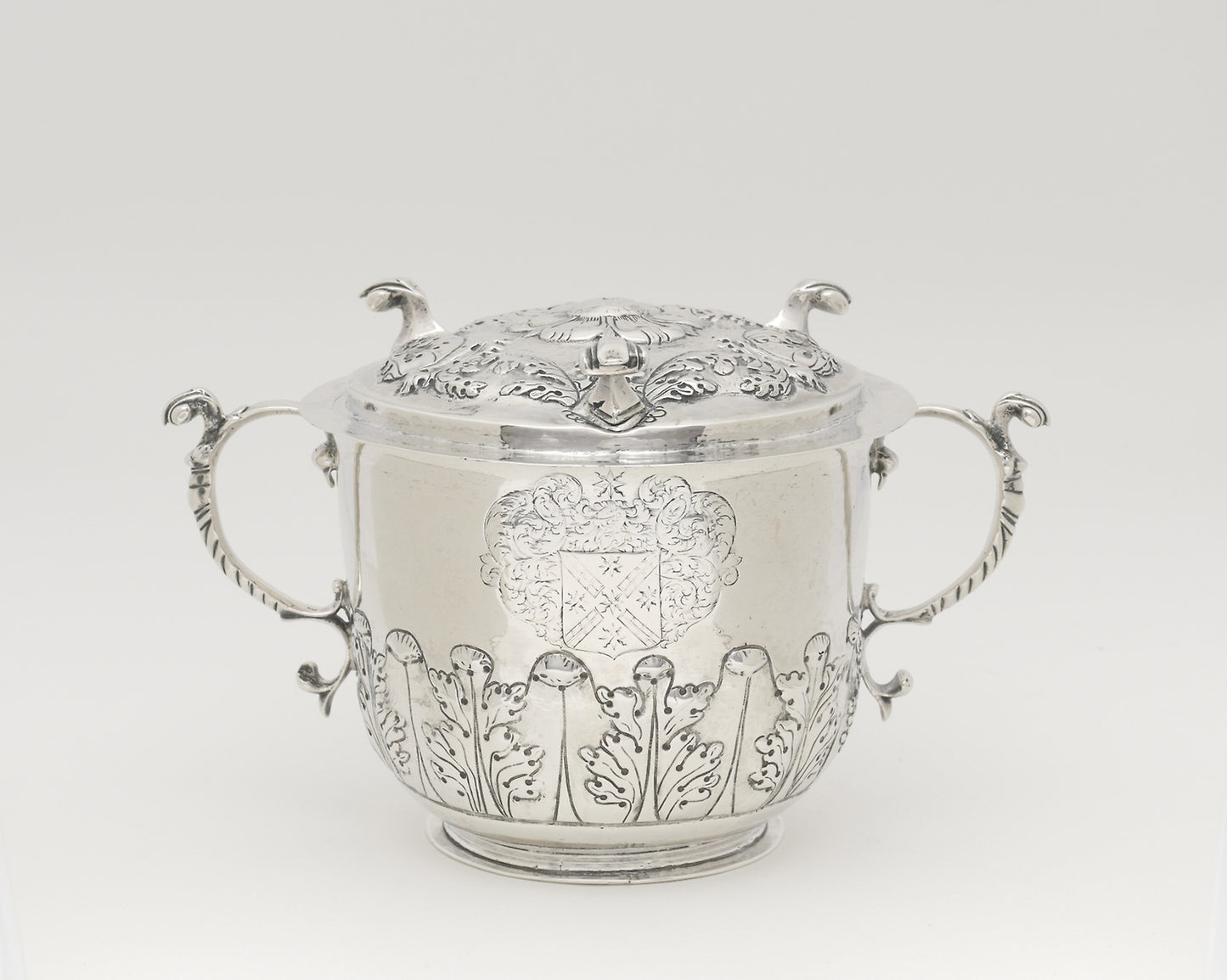 Two-Handled Covered Cup: Cornelius Kierstede, Poster Print Wall Art