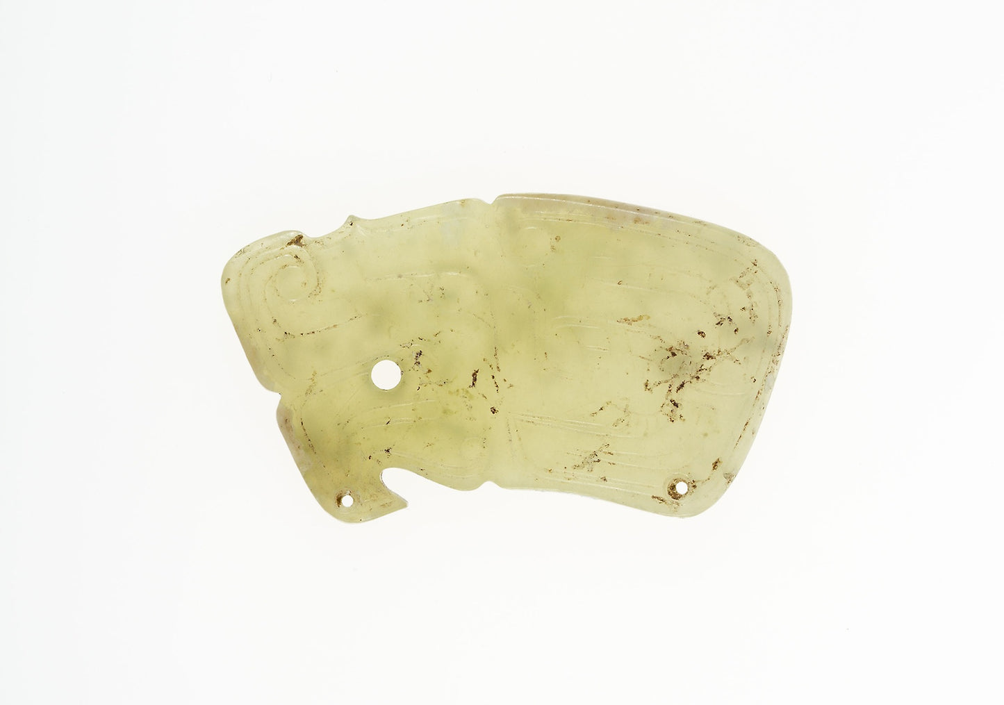 Pendant with Dragon Head - China, Poster Print Wall Art