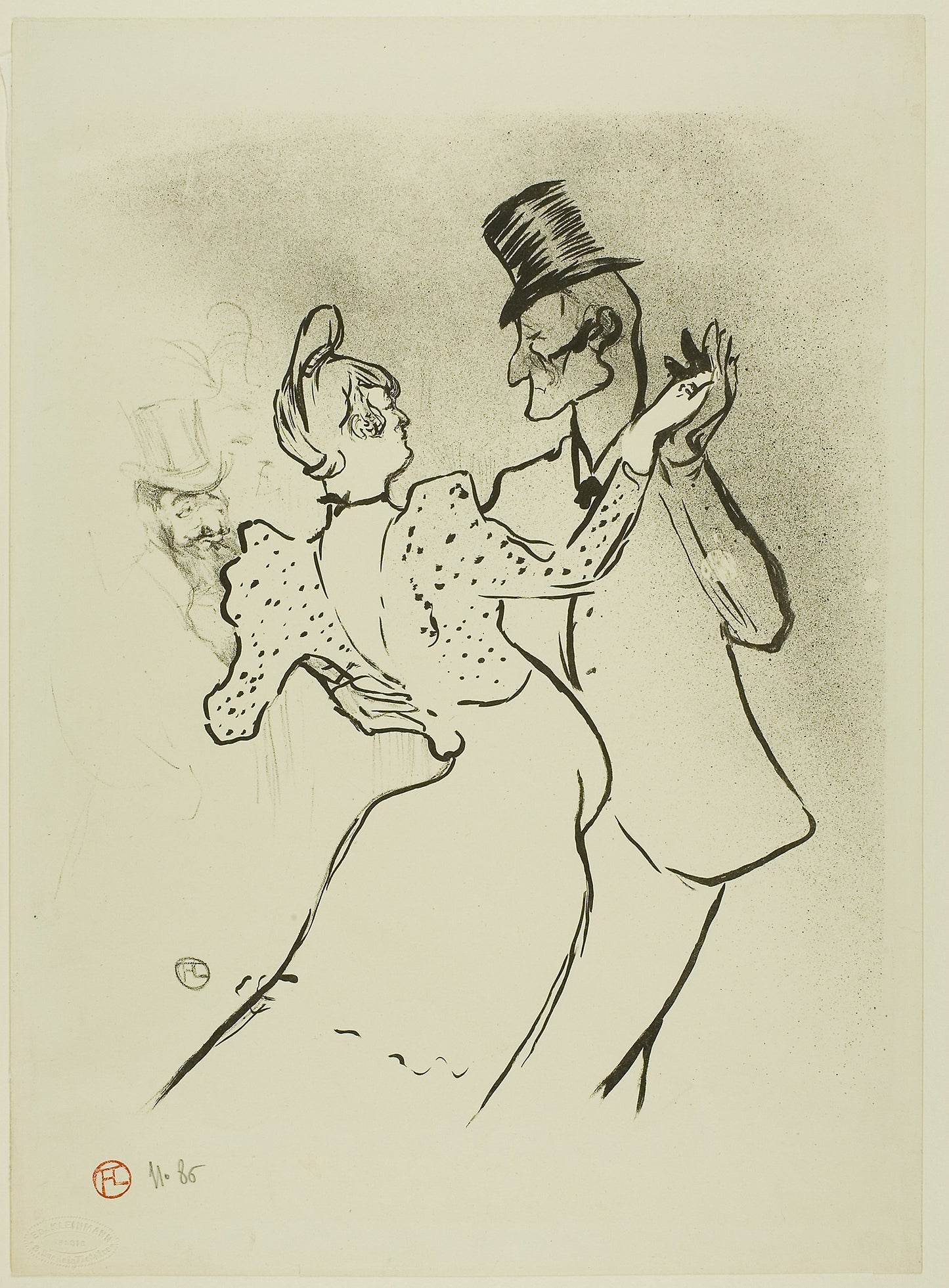 La Goulue - Henri de Toulouse-Lautrec, Poster Print Wall Art