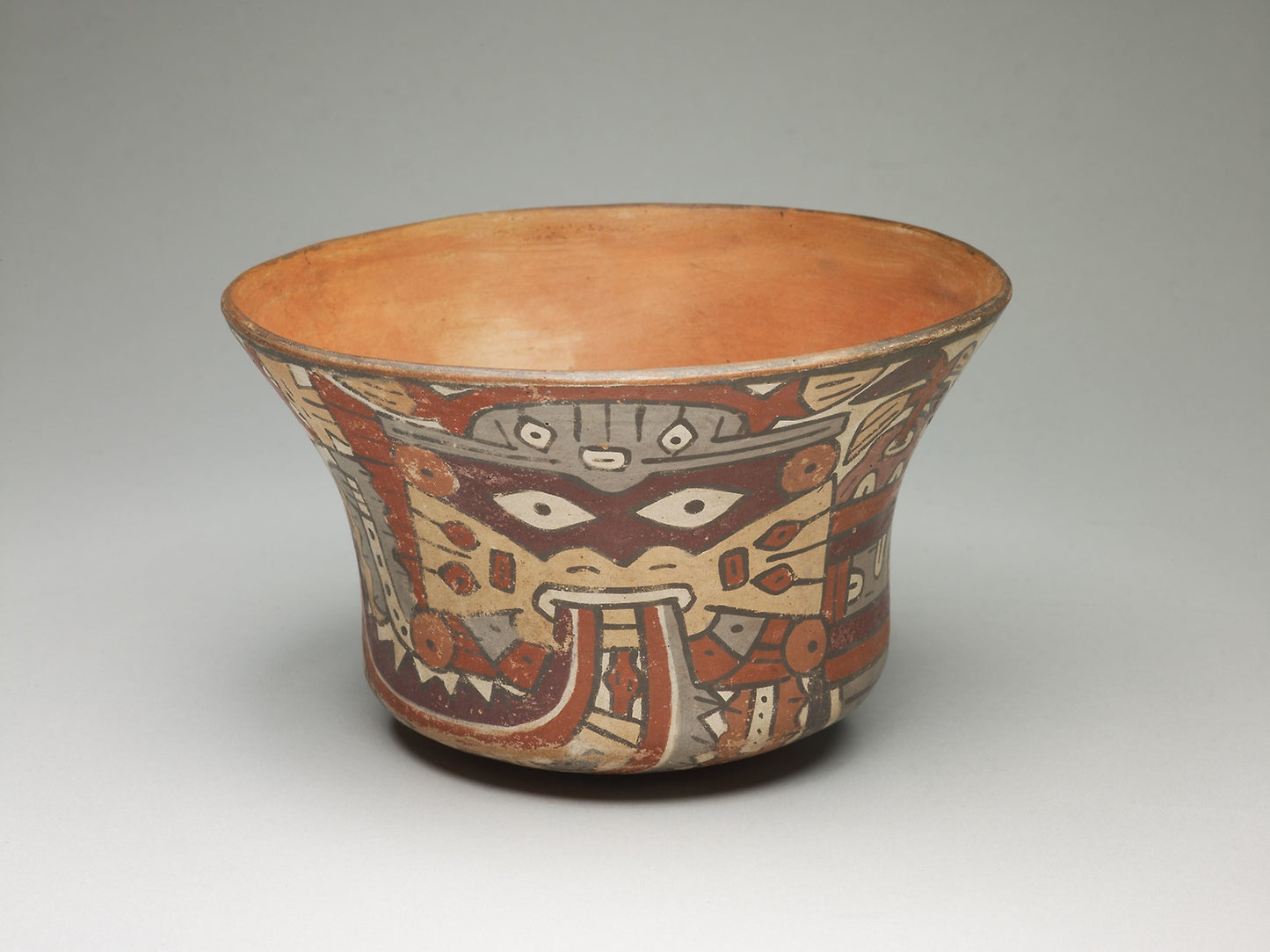 Small Bowl Depicting Costumed Ritual Performer - Nazca, Poster Print Wall Art