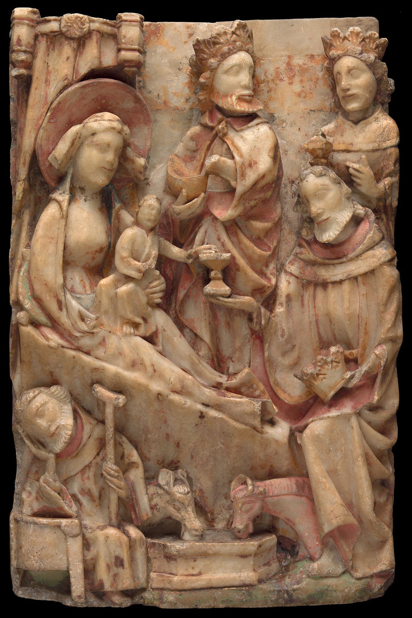 Adoration of the Magi - English, Poster Print Wall Art